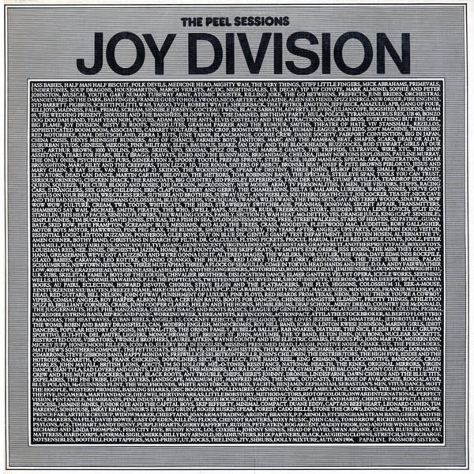 [Kollectibles] Joy Division : The Peel Sessions (1986, Canada, VG+) [STRANGE FRUIT]