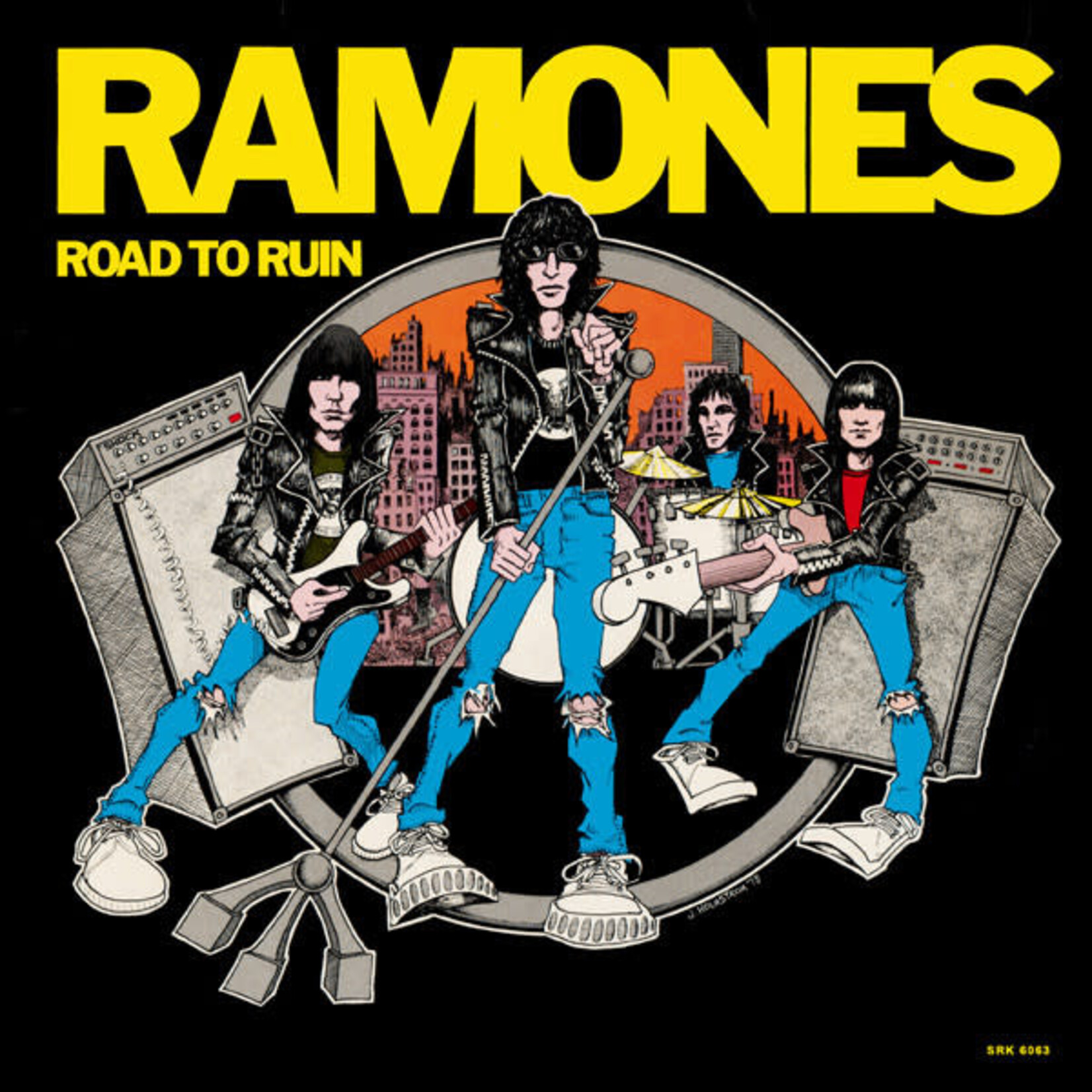 [Kollectible Vinyl] Ramones: Road To Ruin (2019, USA, Limited Edition, Blue Vinyl, NM) [SIRE]
