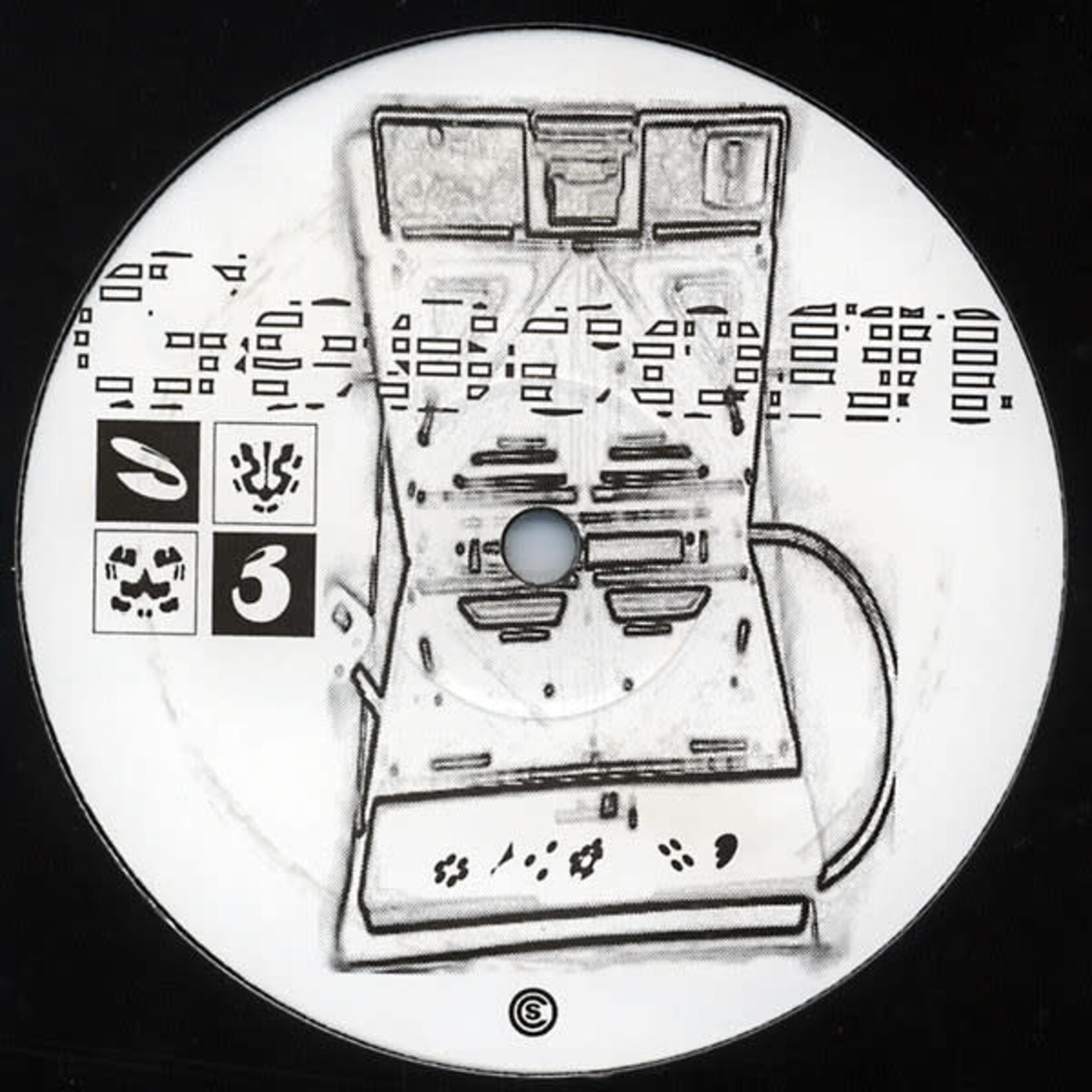 [Nick's Disk Pics] Gescom: C & D (1996, UK, 12", VG+) [SKAM]