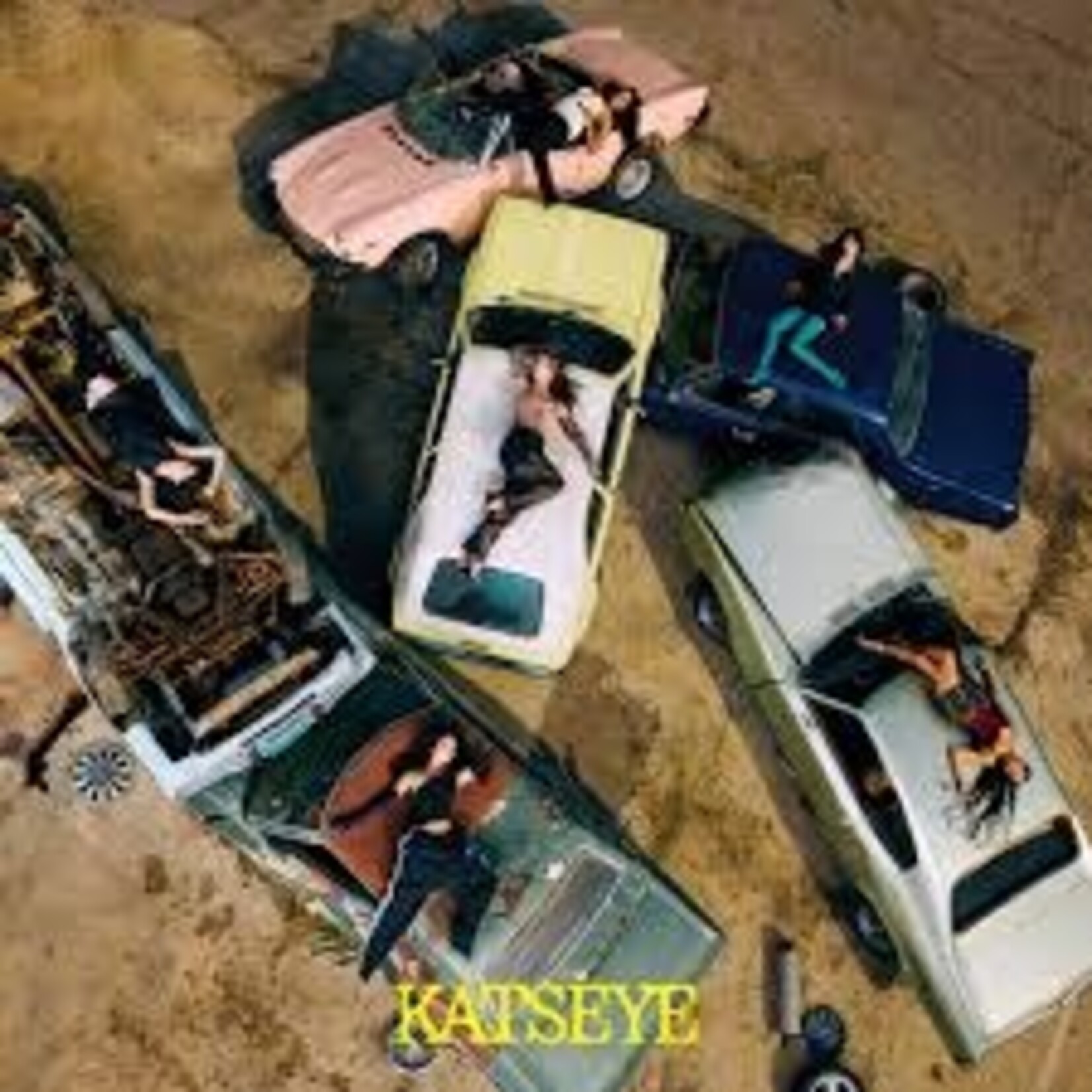 [Pop Girl] Katseye: Beautiful Chaos (neon lime vinyl) [(12"EP), INTERSCOPE]