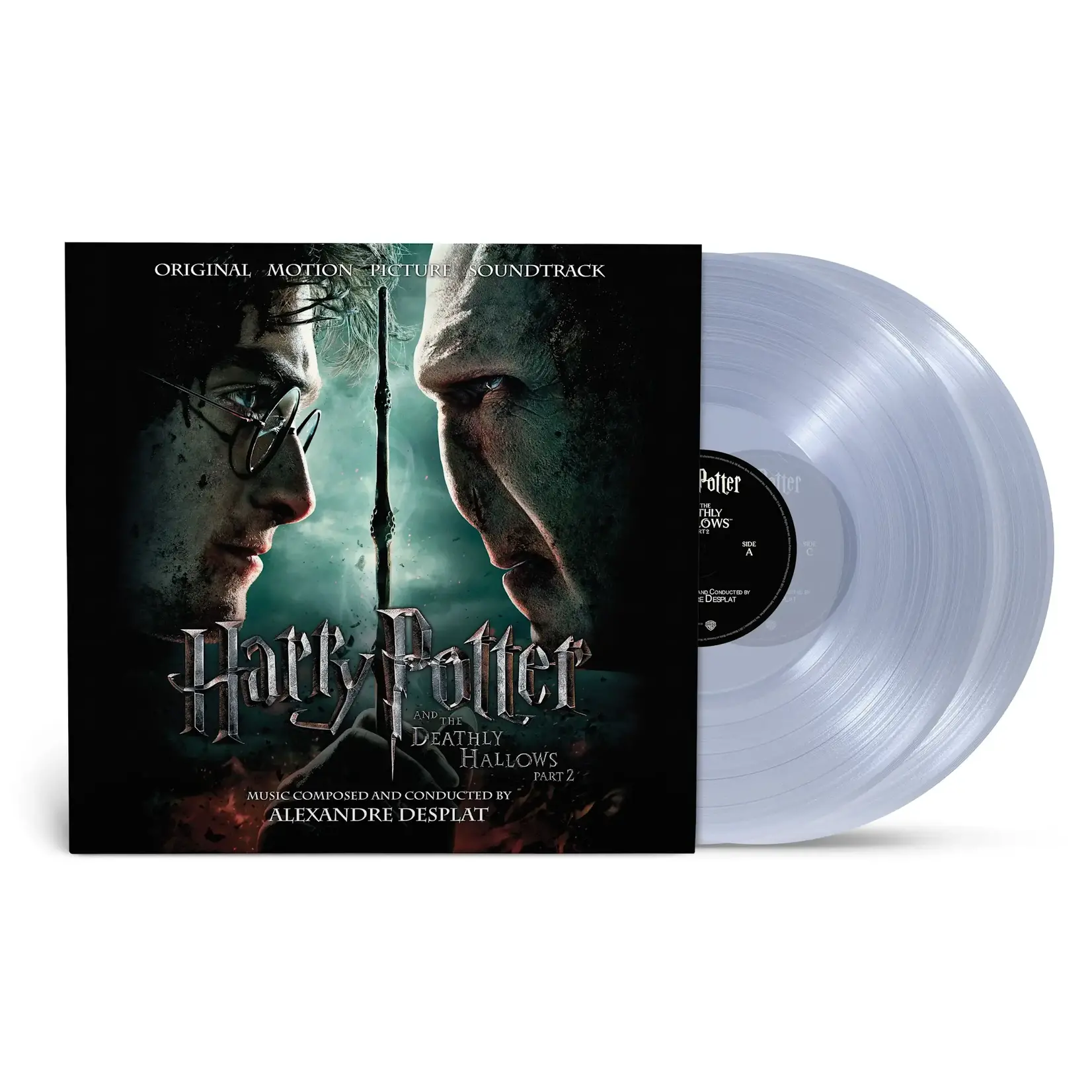 [New Vinyl] Alexandre Desplat: Harry Potter and the Deathly Hallows Pt. 2 (2LP, Indie Exclusive, Clear Vinyl) [RHINO]