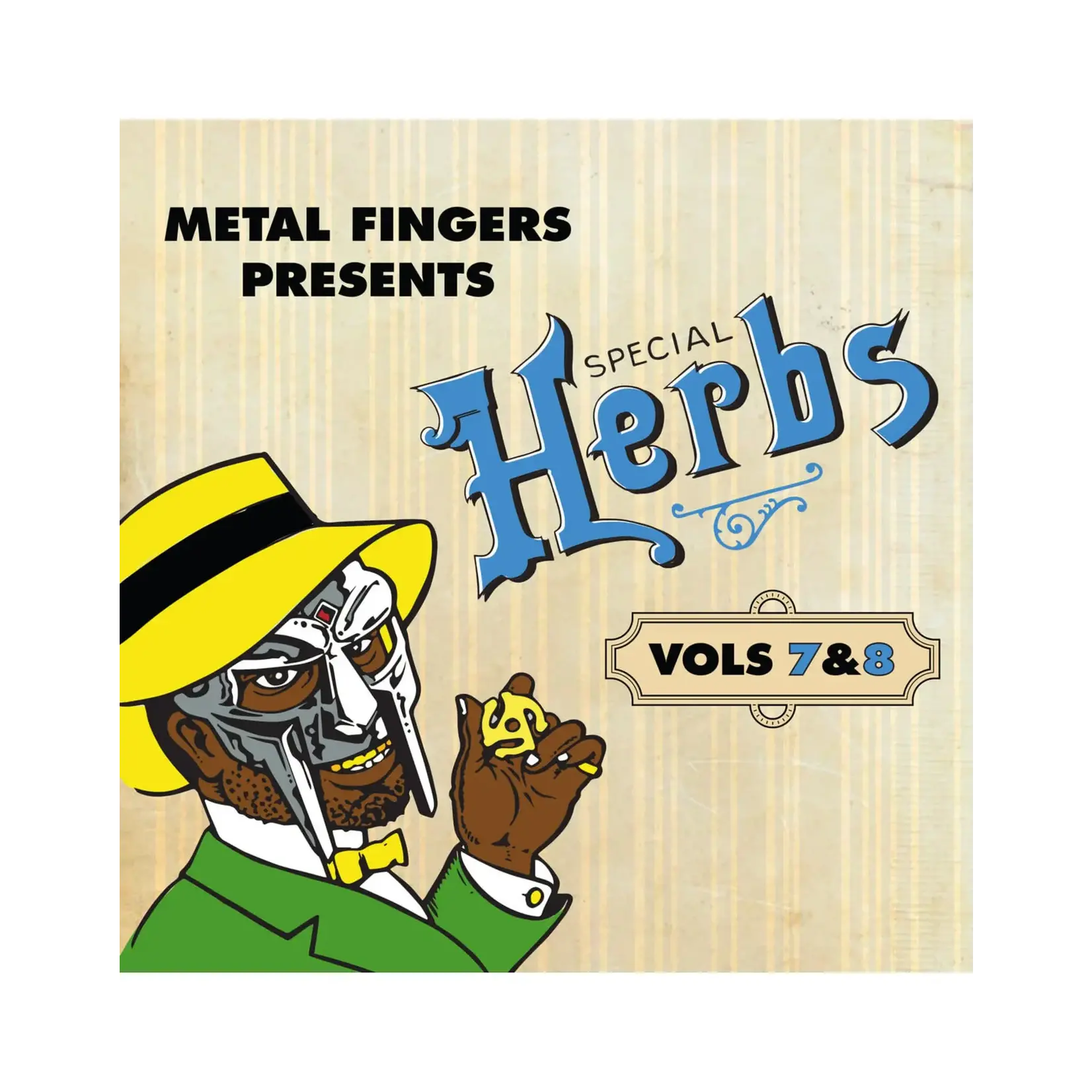 [New] MF Doom: Metal Fingers Presents: Special Herbs Vol. 7 & 8 (sky blue vinyl) [RHYMESAYERS]