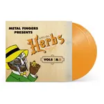 [New Vinyl] MF Doom: Metal Fingers Presents: Special Herbs Vol. 1 & 2 (2LP, Orange Vinyl) [RHYMESAYERS]