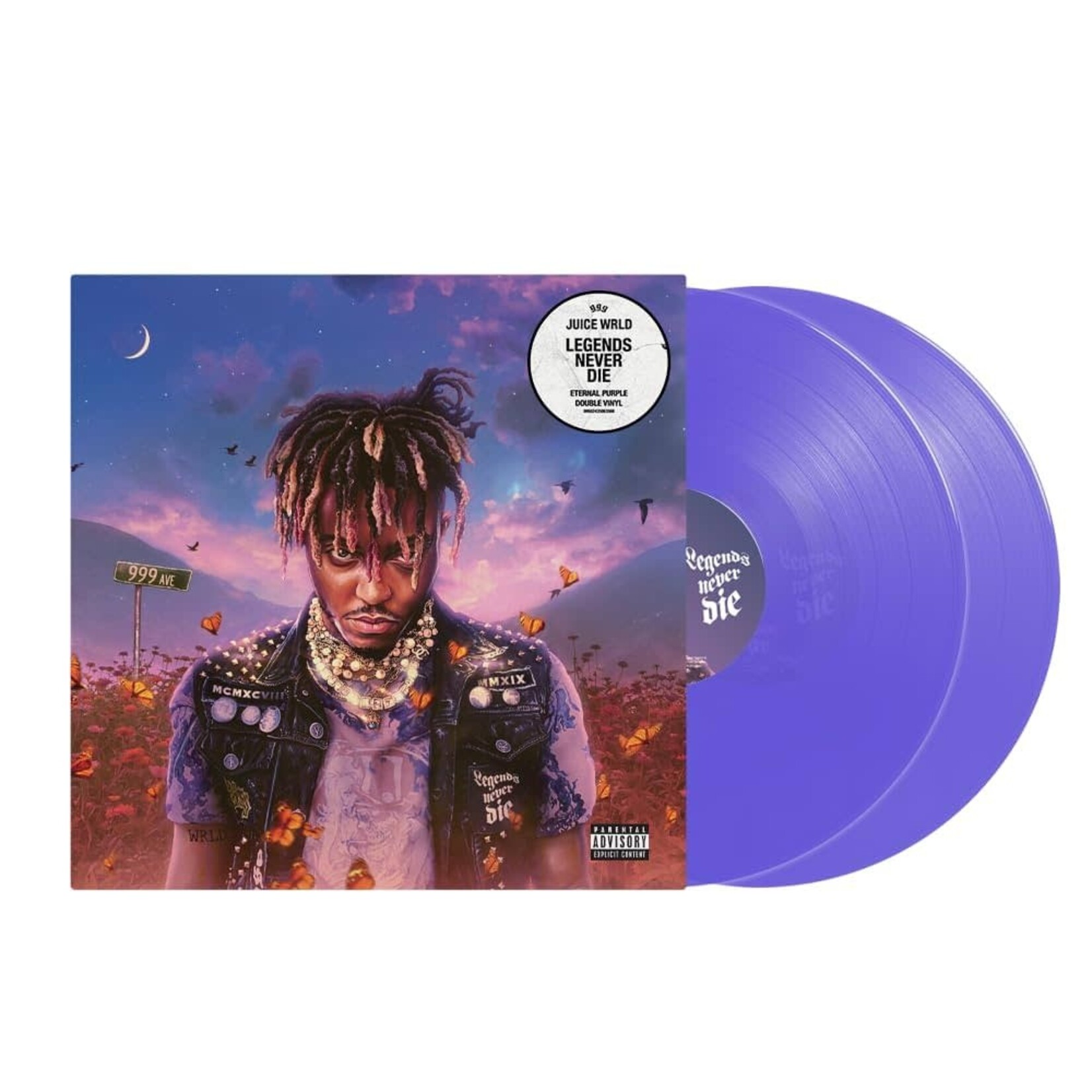 [New Vinyl] Juice Wrld: Legends Never Die (2LP, 5 Year Anniversary, Eternal Purple Vinyl) [INTERSCOPE]