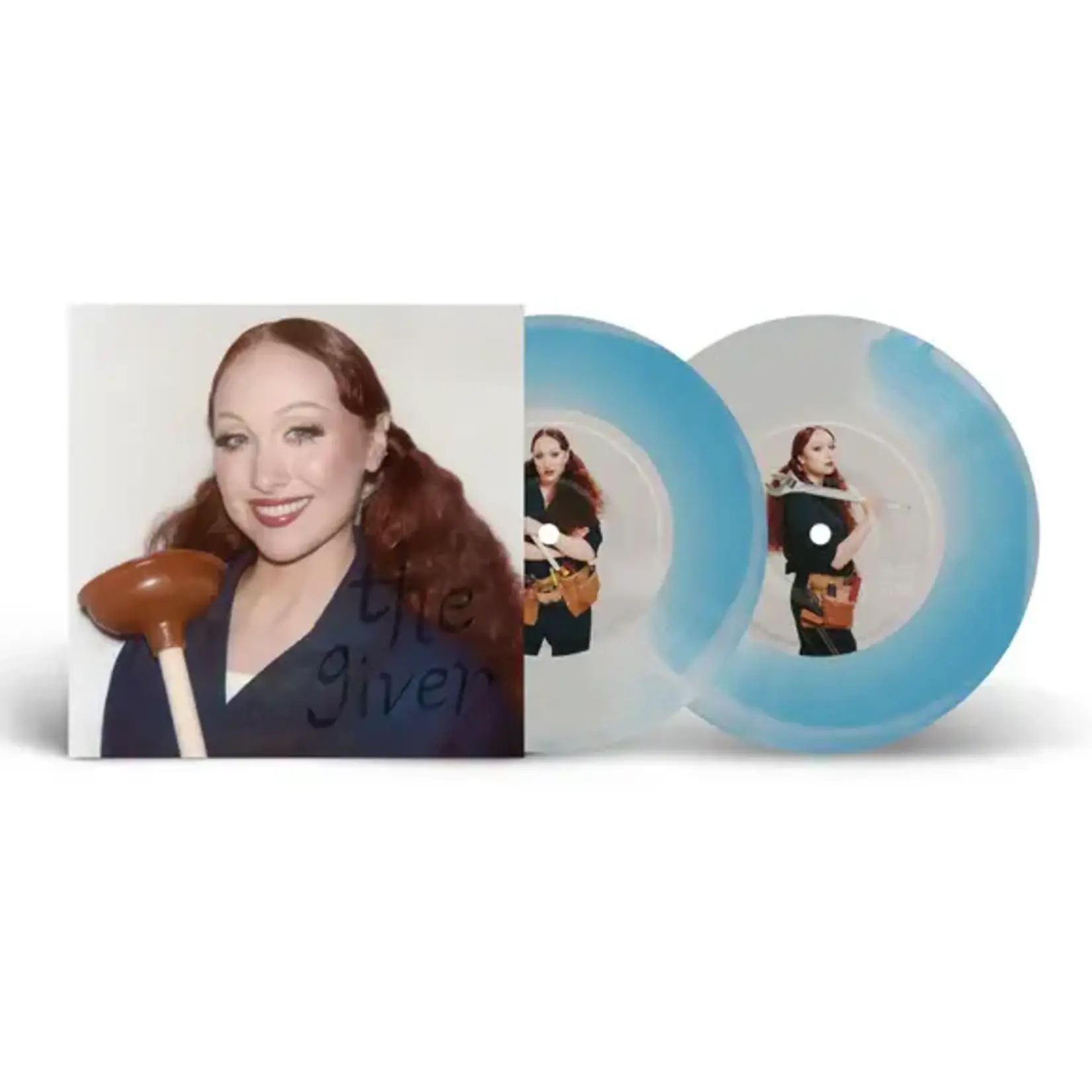 [New] Roan, Chappell: The Giver (7", Indie Exclusive, Blue and White Swirl Vinyl, Plumber Cover), ISLAND]
