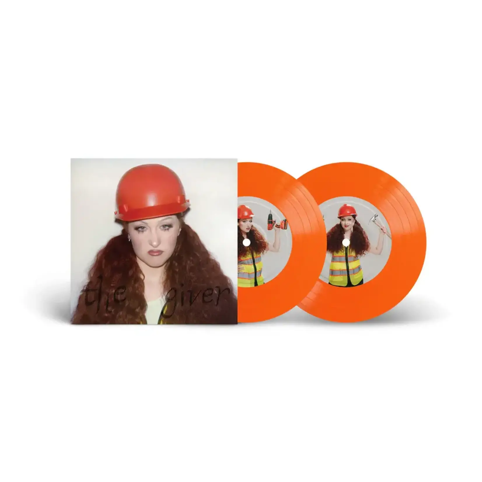 [New] Roan, Chappell: The Giver (7", Indie Exclusive, Neon Orange Vinyl, Construction Cover) [ISLAND]
