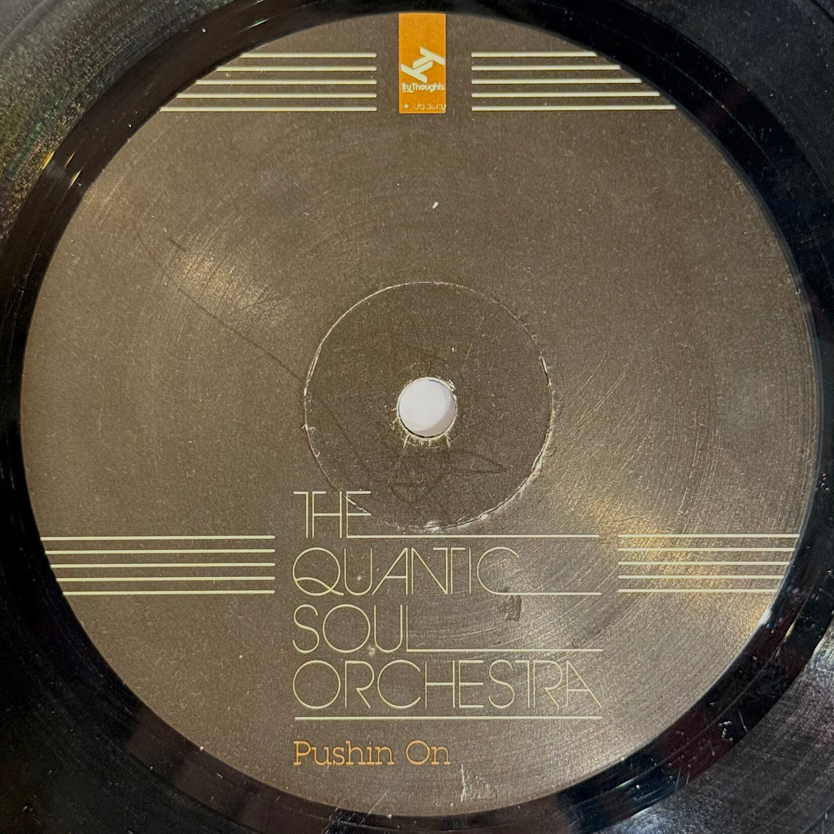 Quantic Soul Orchestra: Pushin On (2005, UK, VG+) [UBIQUITY]