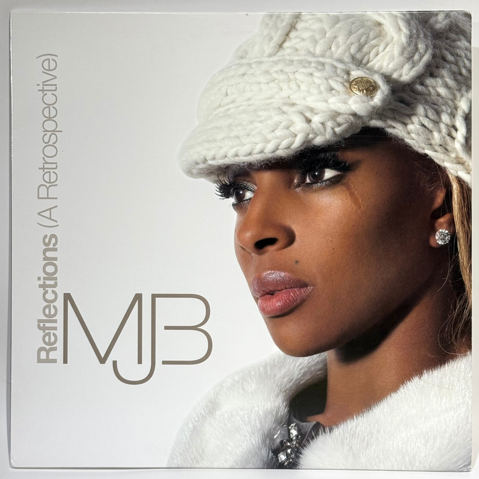 [Nick's Disk Pics] Blige, Mary J.: Reflections (A Retrospective) [GEFFEN] (2023, USA, VG+ Milky Clear Vinyl)