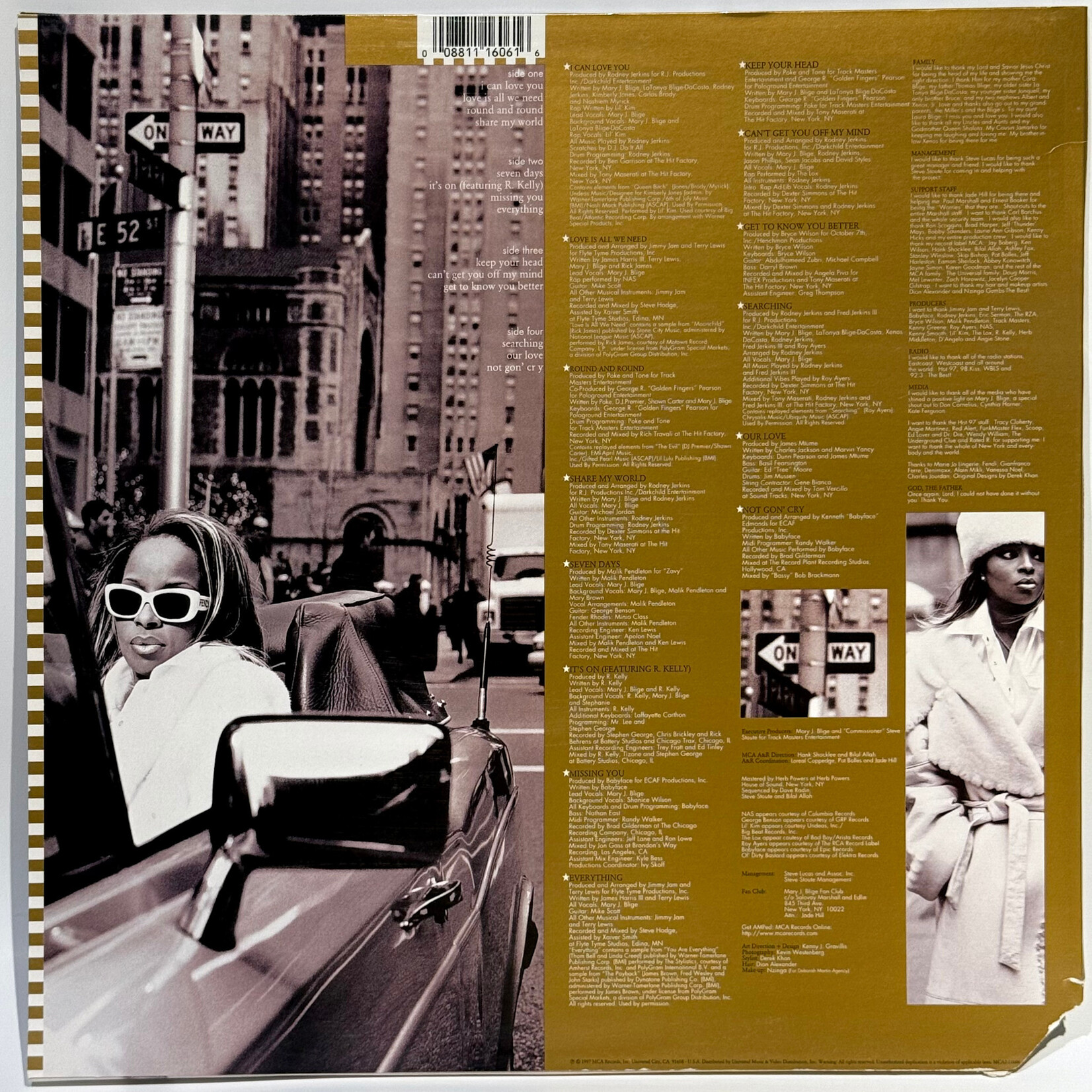 [Nick's Disk Pics] Blige, Mary J.: Share My World [MCA] (1997, USA, VG+)