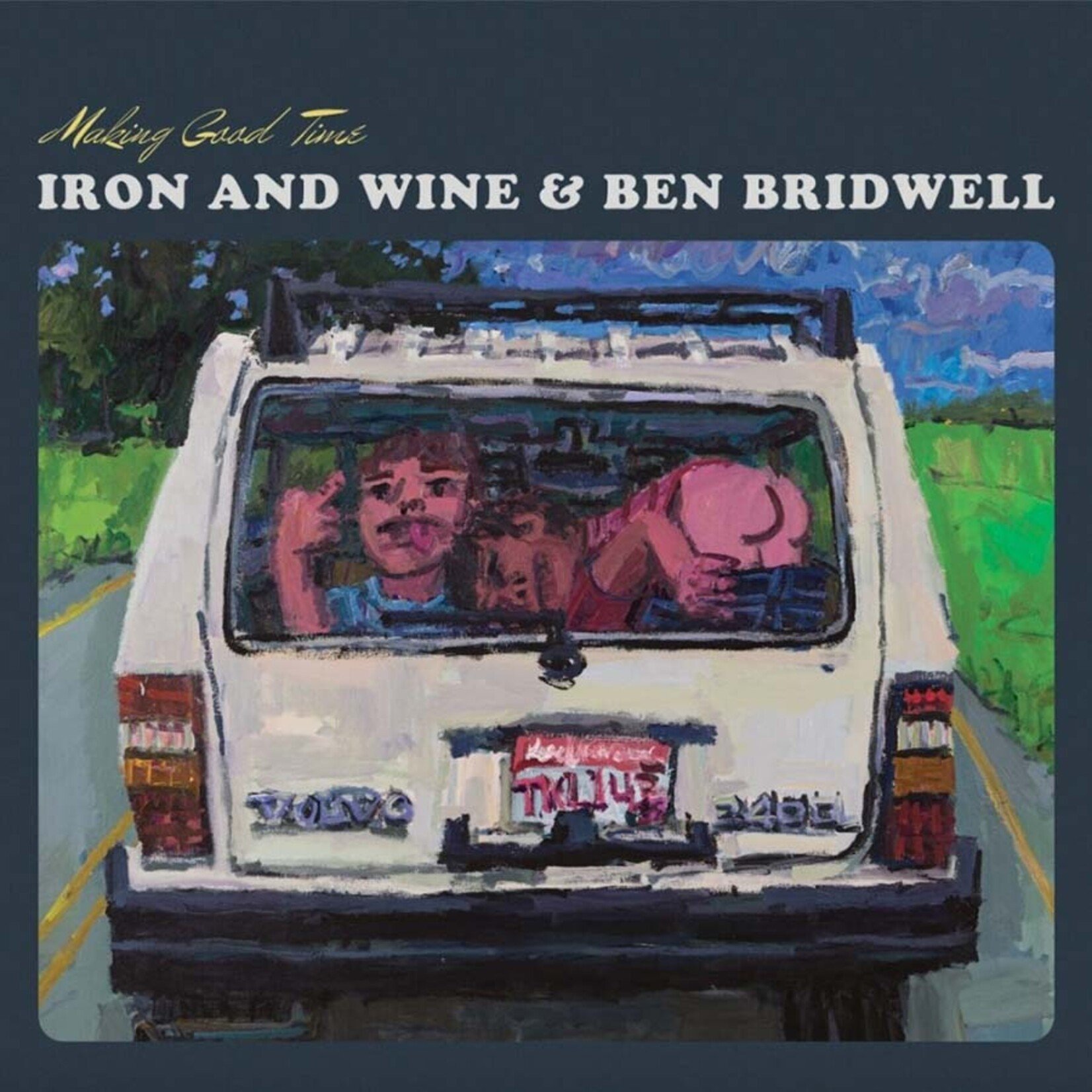 [New] Iron & Wine/ Bridwell, Ben: Making Good Time (12"EP) [HUGER LEWIS AND THE DUDES]