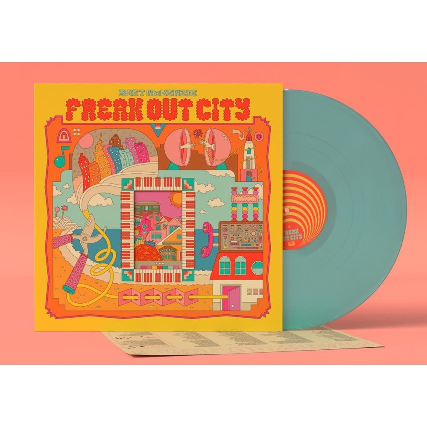 [New] McKenzie, Bret: Freak Out City (LOSER Edition Coloured Vinyl) [SUB POP]
