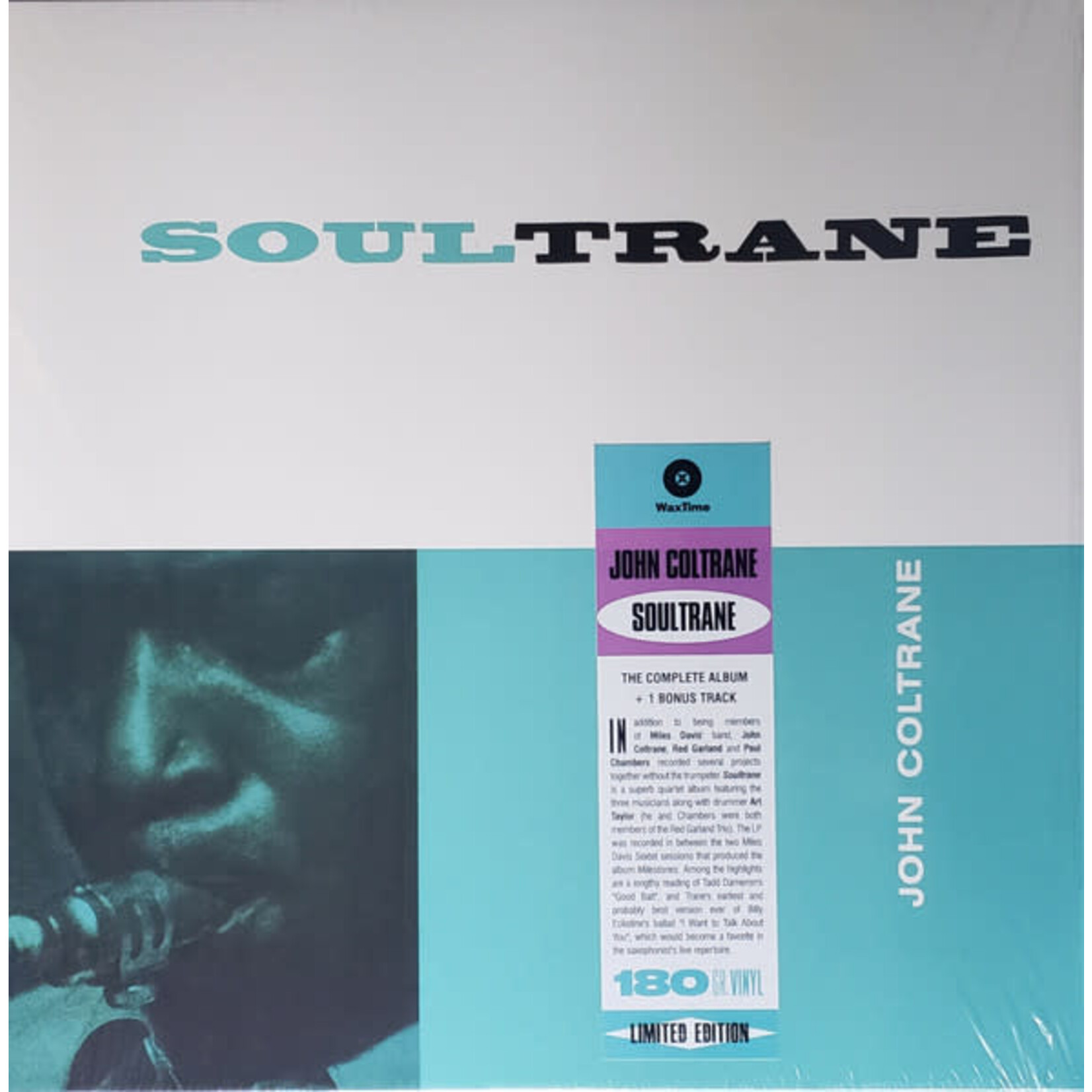 [New Vinyl] John Coltrane - Soultrane (180g, bonus track)
