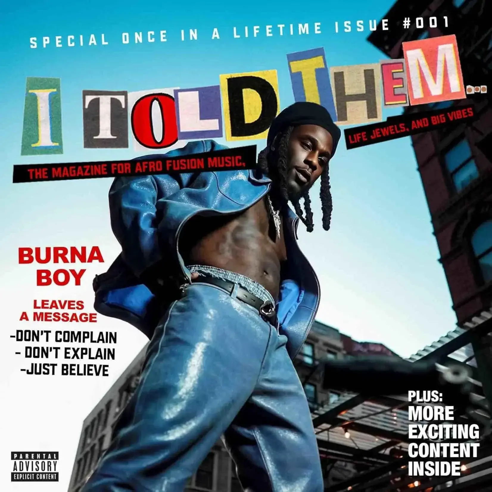 [New Vinyl] Burna Boy: I Told Them [ATLANTIC]