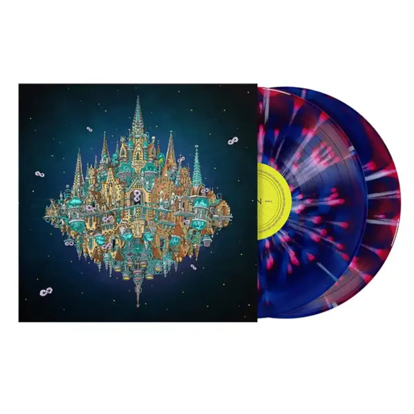 [New Vinyl] Dance Gavin Dance: Pantheon (2LP, Indie Exclusive, Cobalt and Ruby Smush With White Splatter Vinyl) [BMG]