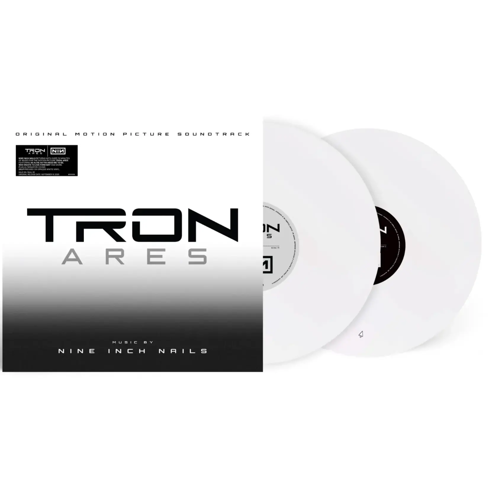 [New Vinyl] Nine Inch Nails: Tron Ares (2LP, Soundtrack, White Vinyl) [INTERSCOPE]