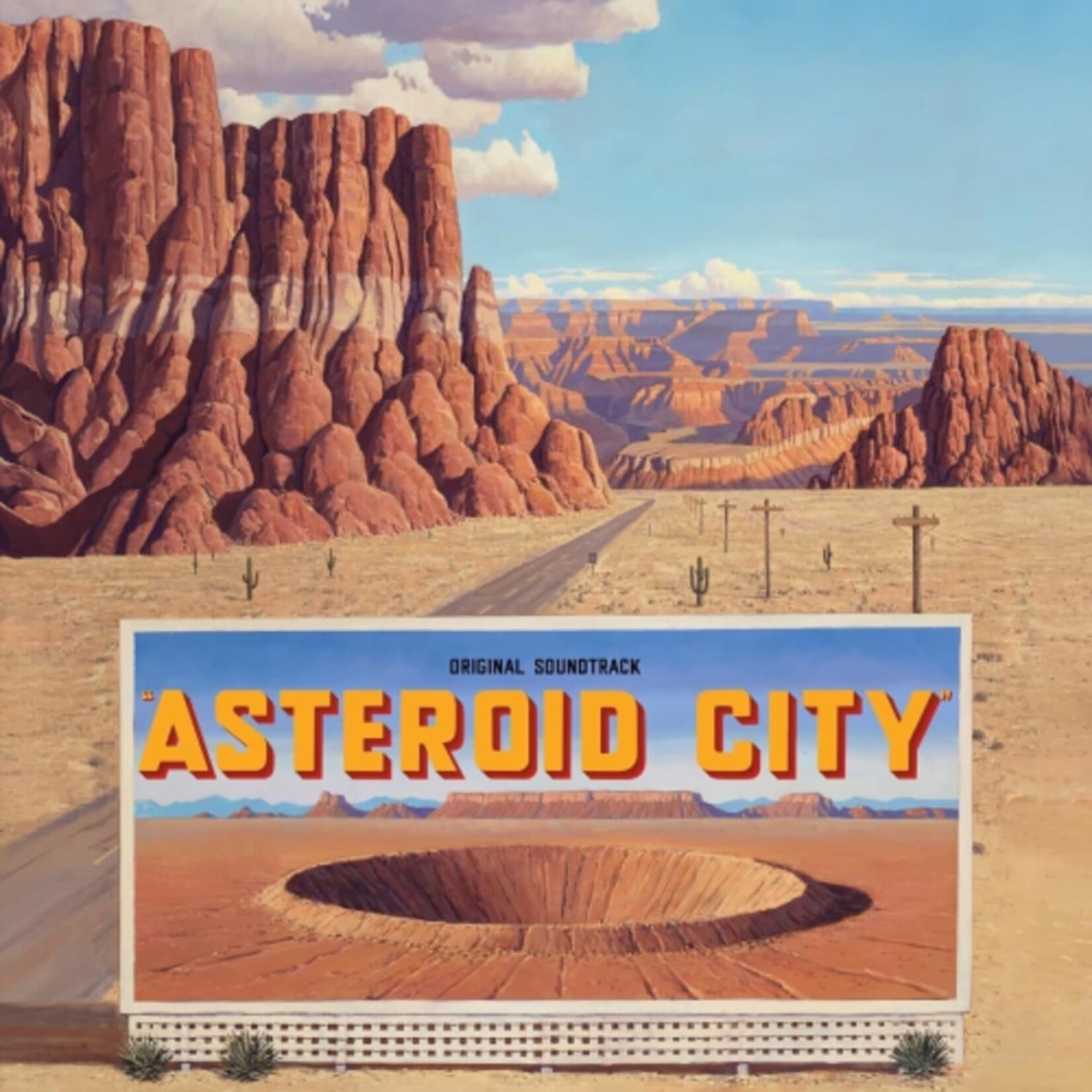 [New Vinyl] Various Artists: Asteroid City O.S.T. (2LP, 2023BF, Orange Vinyl) [ABKCO]