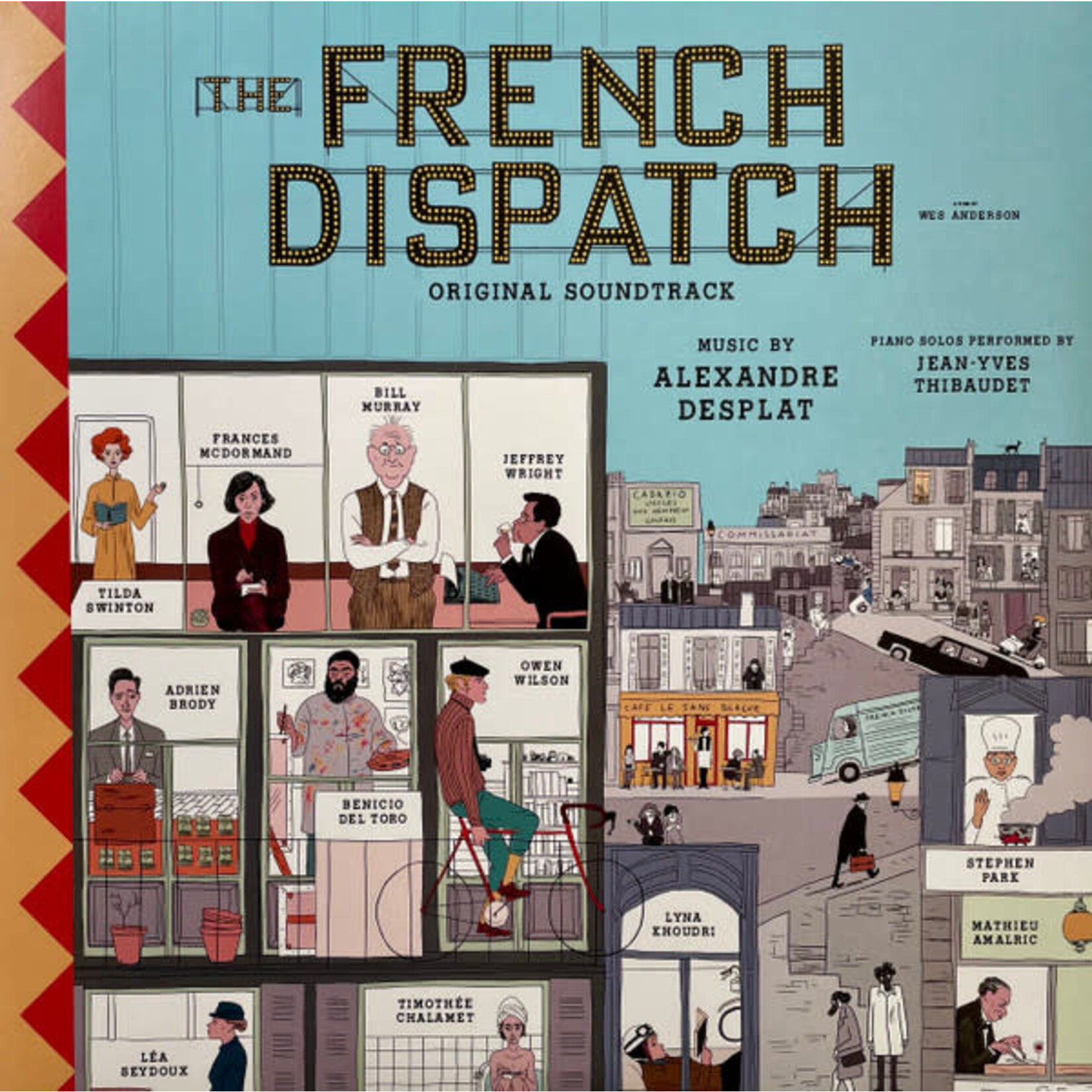 [New Vinyl] Various Artists: The French Dispatch (2LP, Soundtrack) [ABKCO]