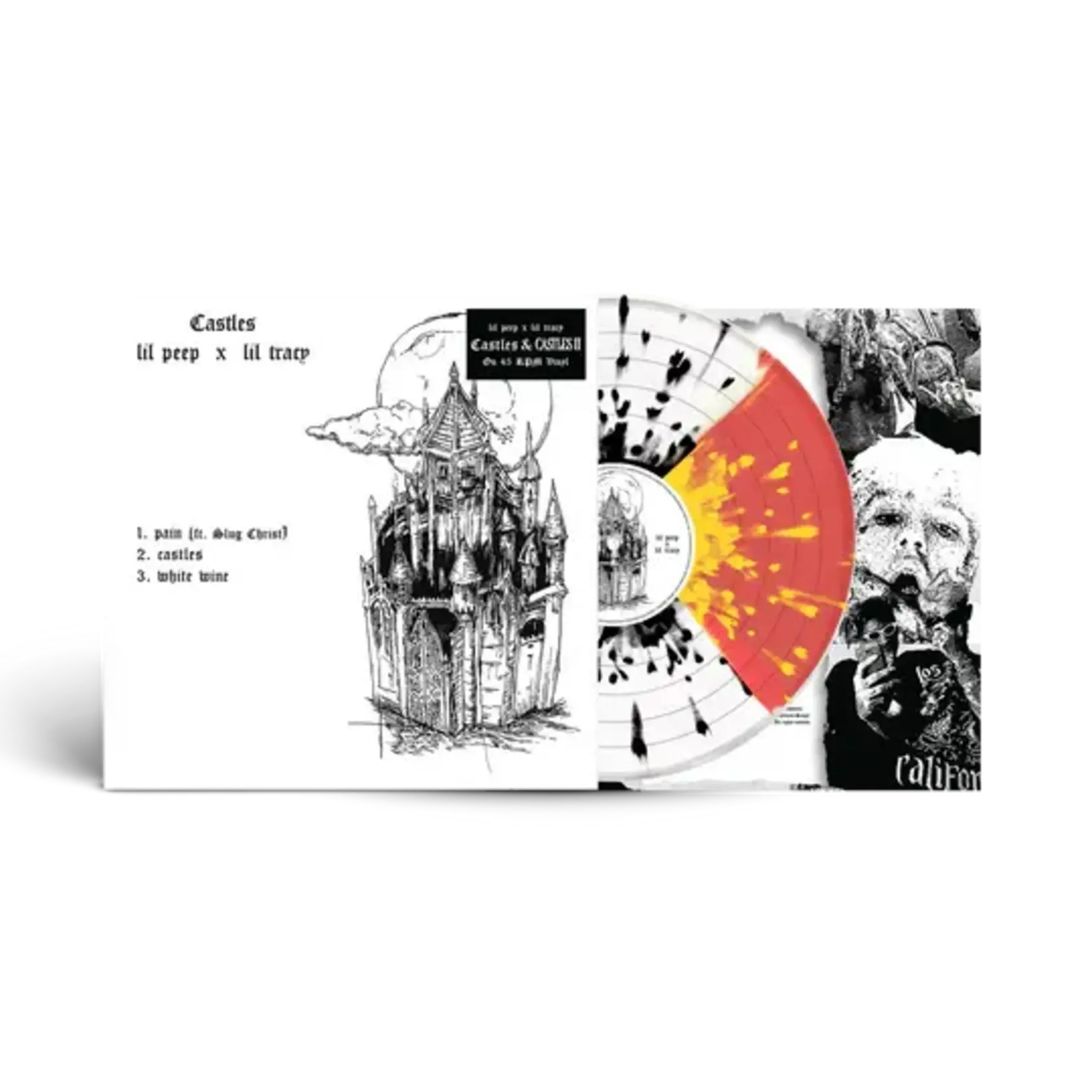 [New Vinyl] Lil Peep & Lil Tracy: Castles I & II (splatter vinyl) [AWAL]