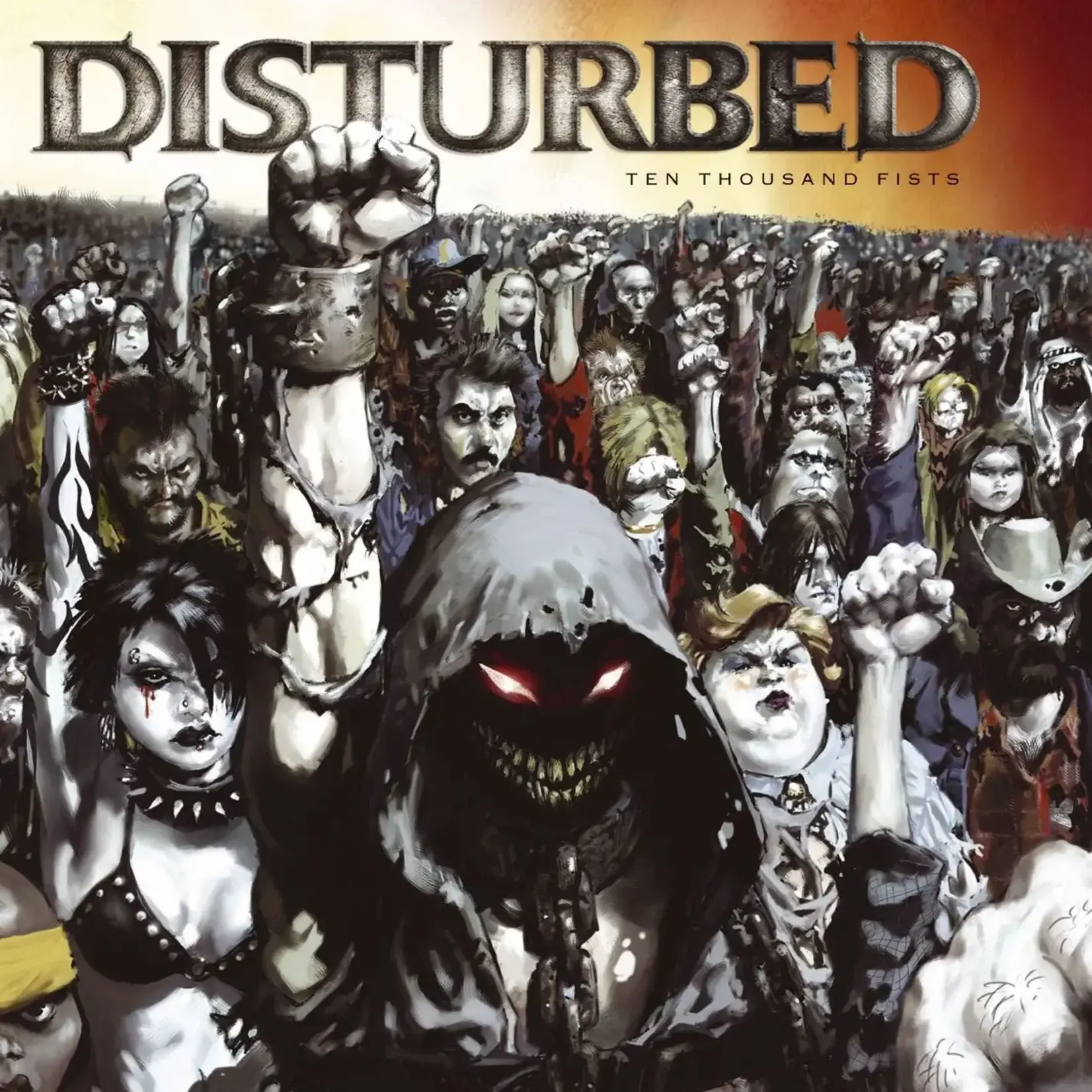 [New] Disturbed: Ten Thousand Fists (2LP, Yellow Flame Vinyl) [WARNER]