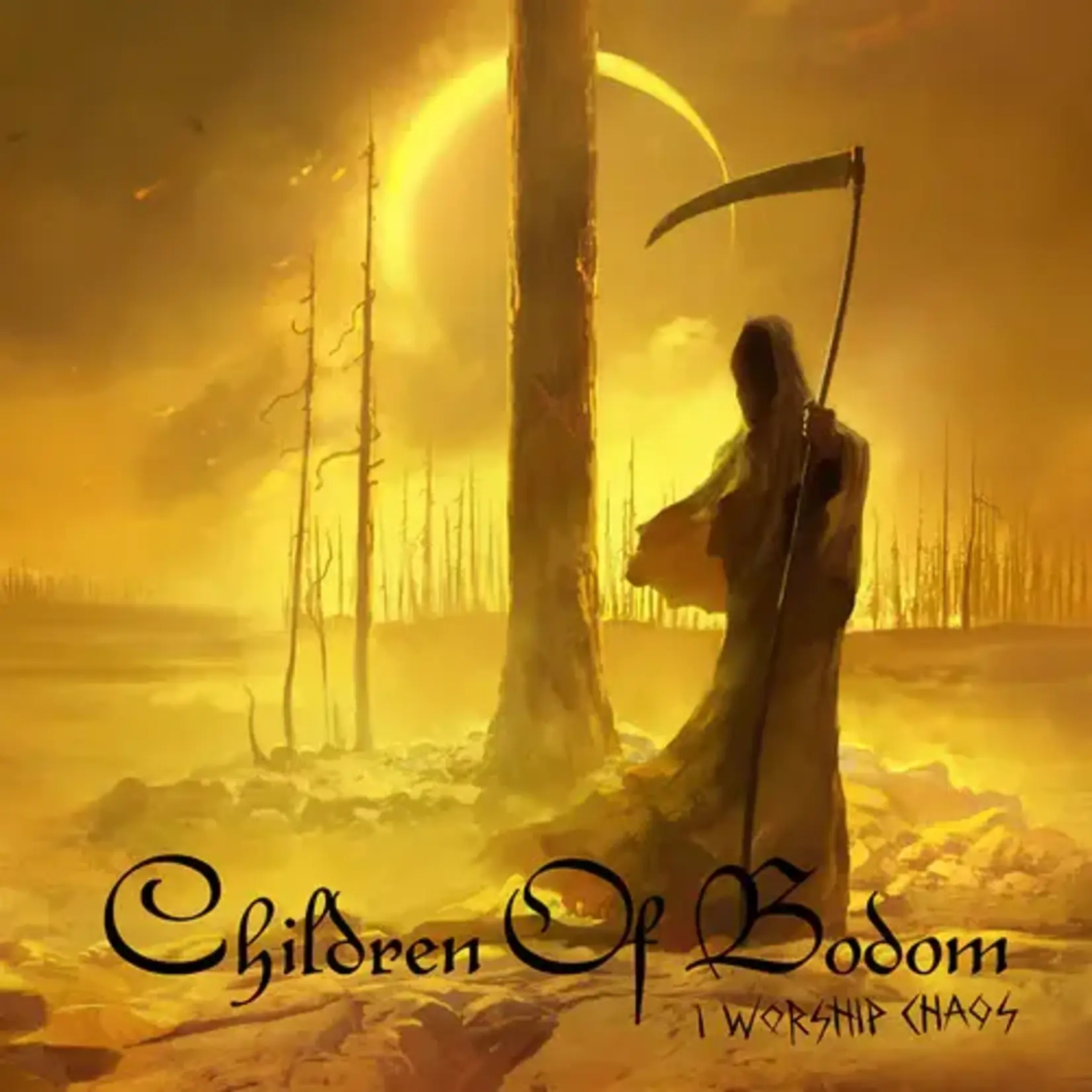 [New] Children Of Bodom: I Workship Chaos (Yellow with Black & White Marbled Vinyl) [NUCLEAR BLAST]