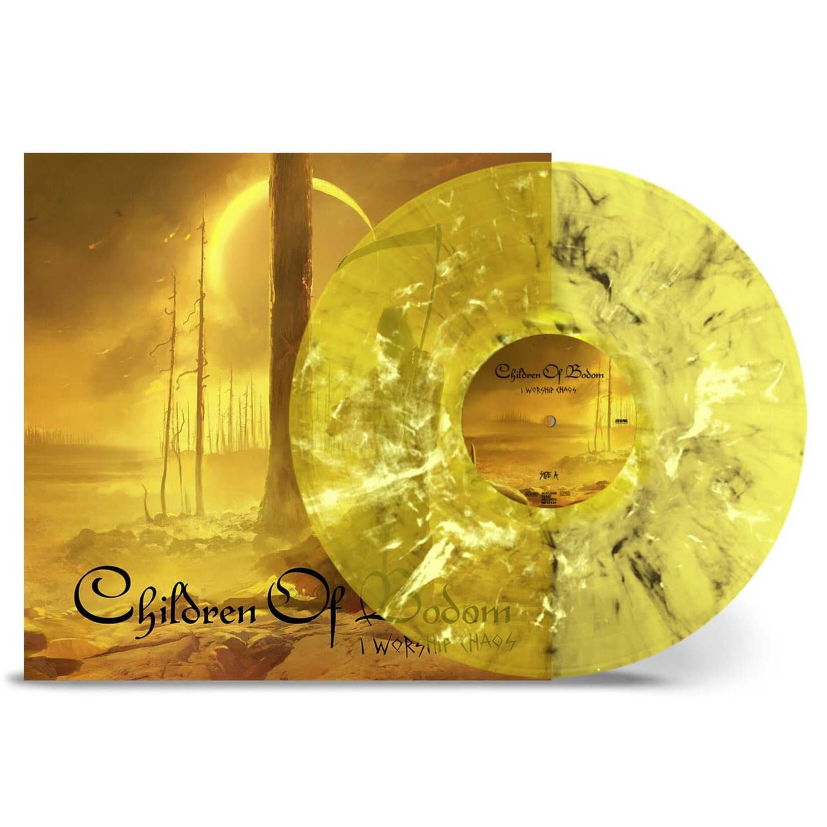 [New] Children Of Bodom: I Workship Chaos (Yellow with Black & White Marbled Vinyl) [NUCLEAR BLAST]