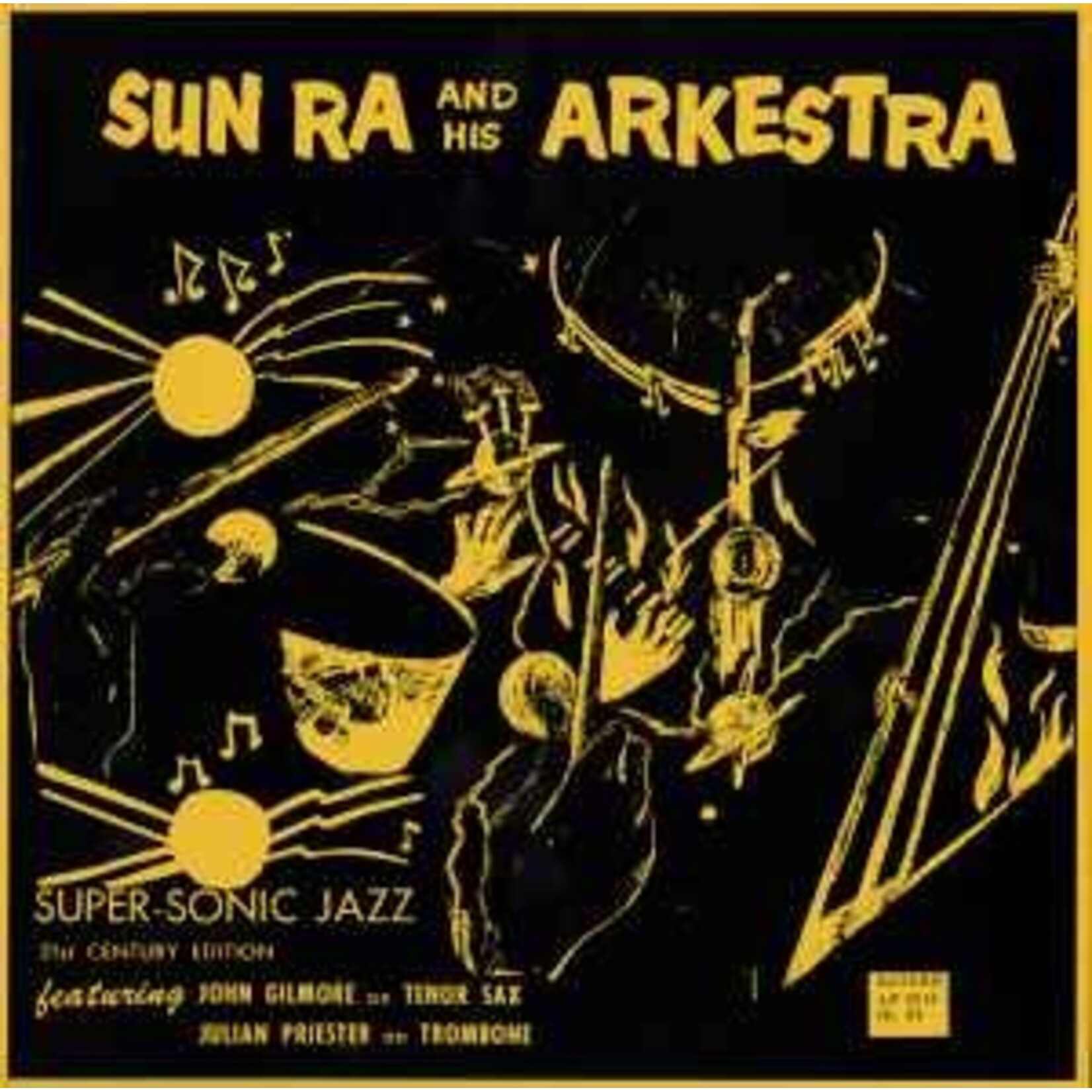 [New Vinyl] Sun Ra & His Arkestra: Supersonic Jazz (2LP, 21st Century Expanded Edition) [COSMIC MYTH RECORDS]