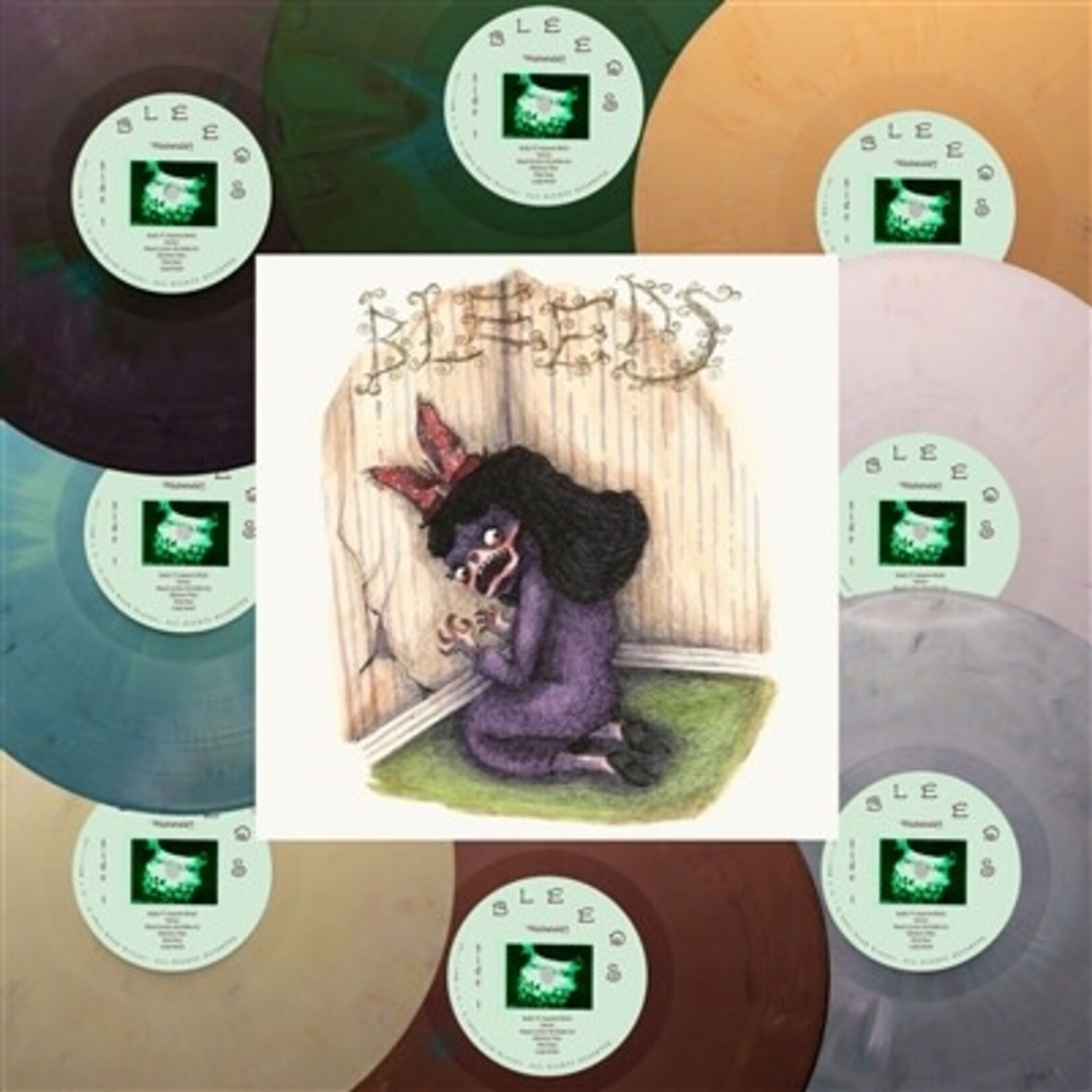 [New Vinyl] Wednesday: Bleeds (Eco Mix Coloured Vinyl) [DEAD OCEANS]