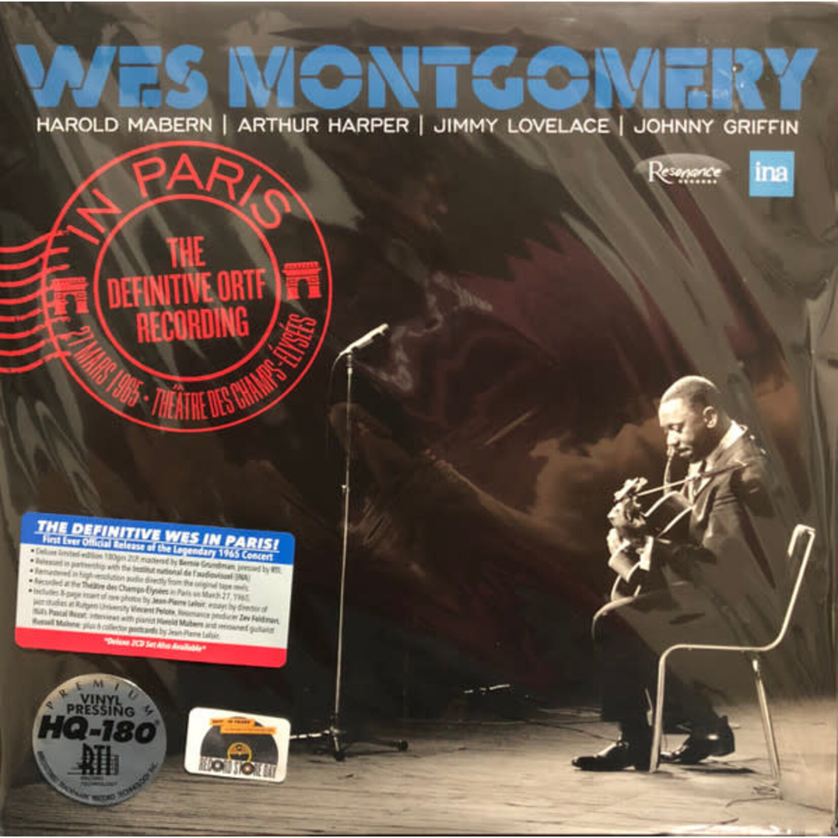 [Kollectible Vinyl] Wes Montgomery: In Paris: The Definitive ORTF Recording [RESONANCE] (2017 USA EX)