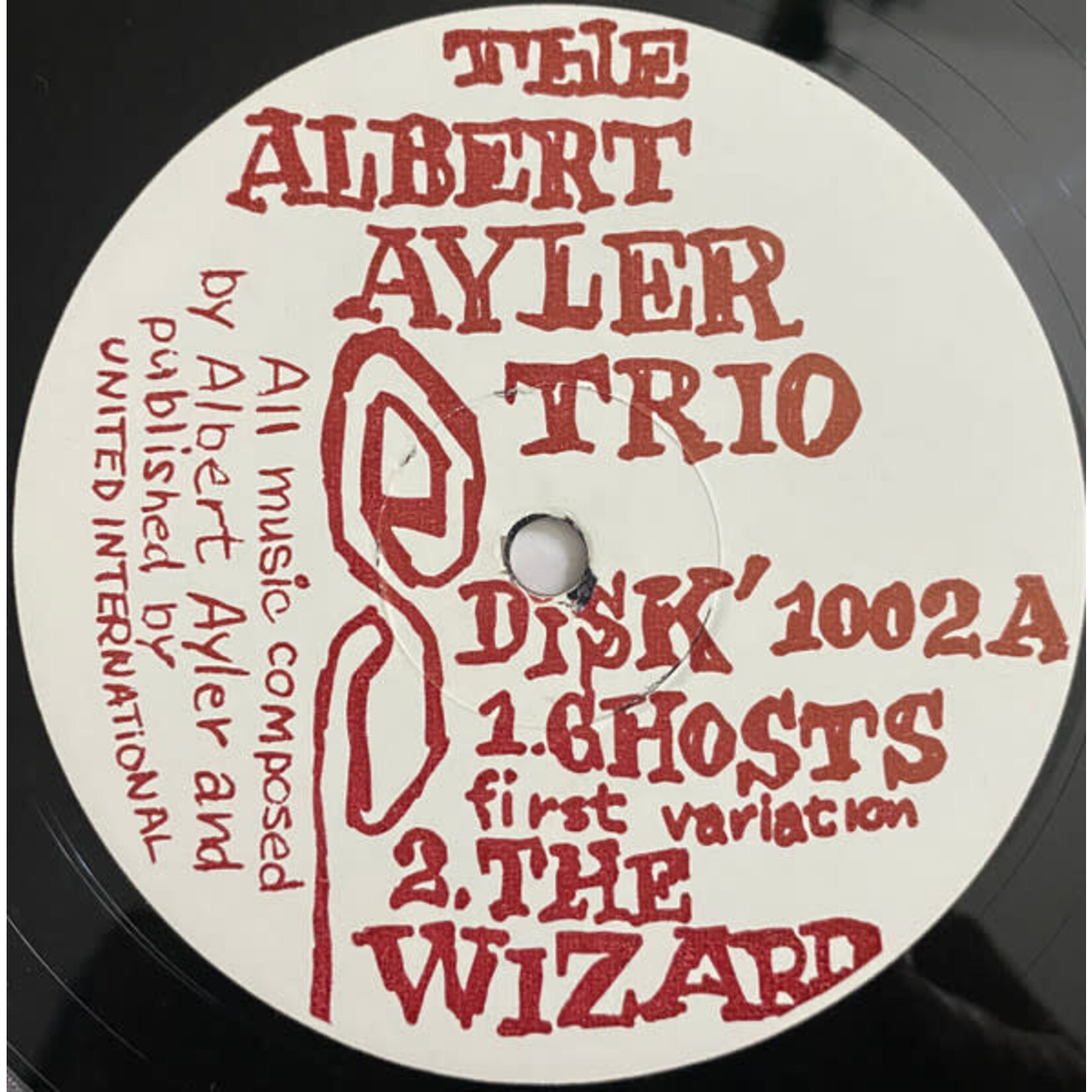 [Kollectible Vinyl] Albert Ayler Trio: Spiritual Unity