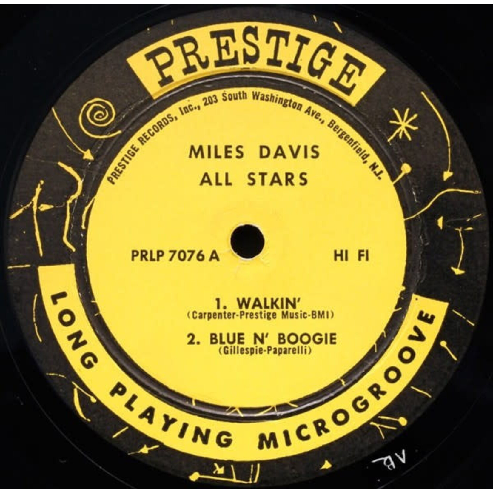 [Kollectible Vinyl] Miles Davis All Stars: Walkin' [PRESTIGE] (1959 USA VG+)