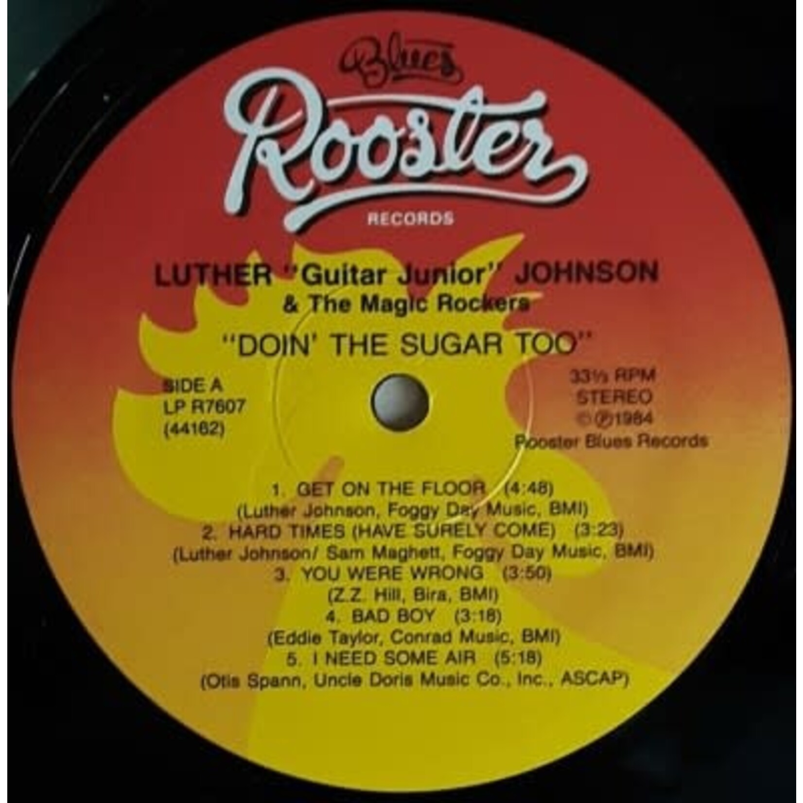 [Kollectibles] Luther Guitar Junior Johnson & The Magic Rockers: Doin' The Sugar Too (1984, USA, Sealed) [ROOSTER]