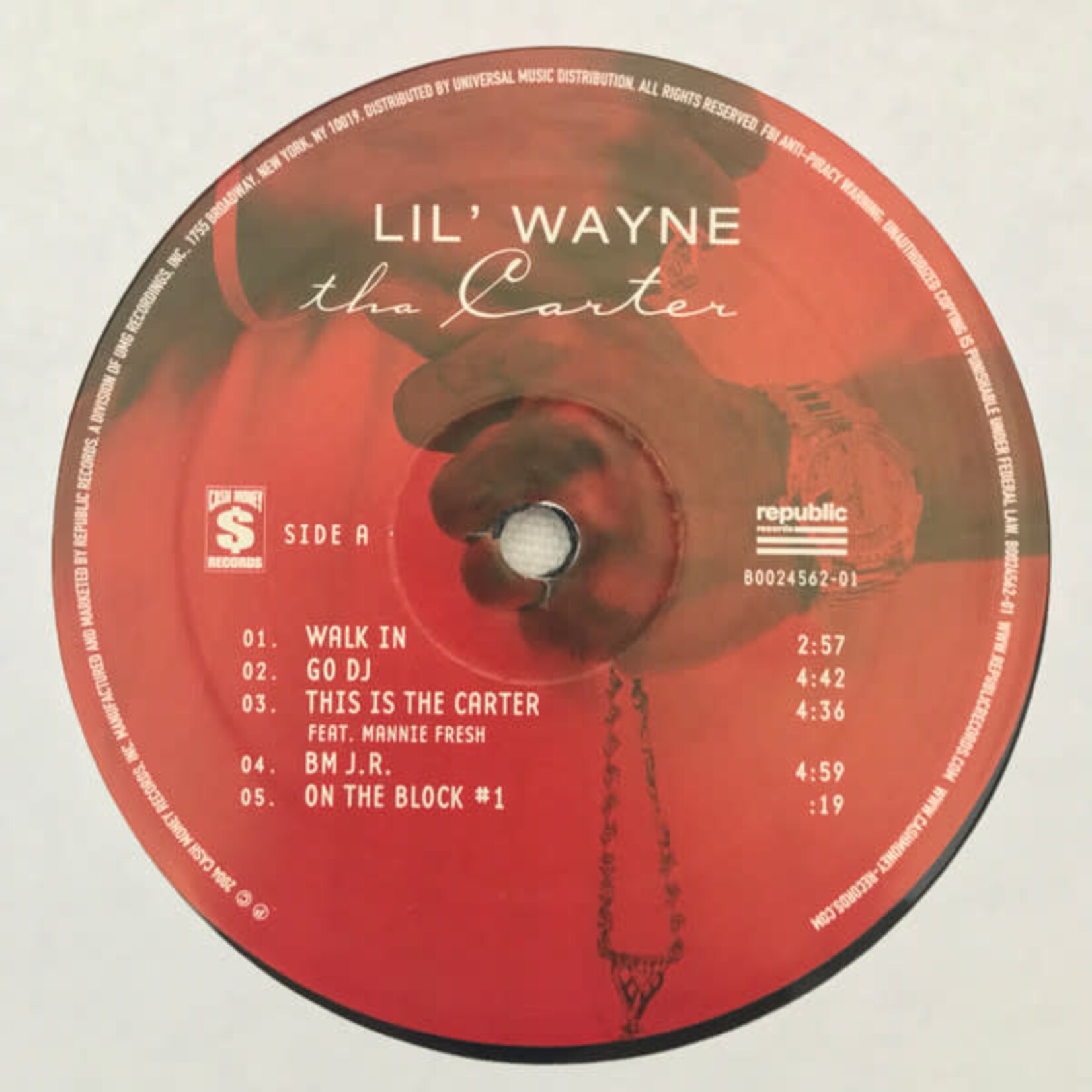 [Kollectibles] Lil Wayne: Tha Carter (2016, USA, VG+) [CASH MONEY]