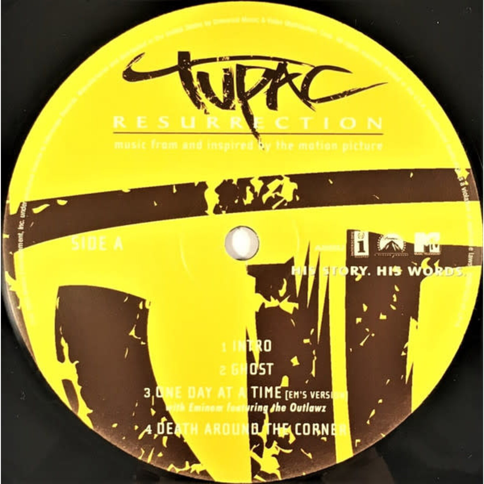 [Kollectible Vinyl] Tupac: Resurrection: Music from and Inspired by the Motion Picture (2003, USA, VG+) [INTERSCOPE]
