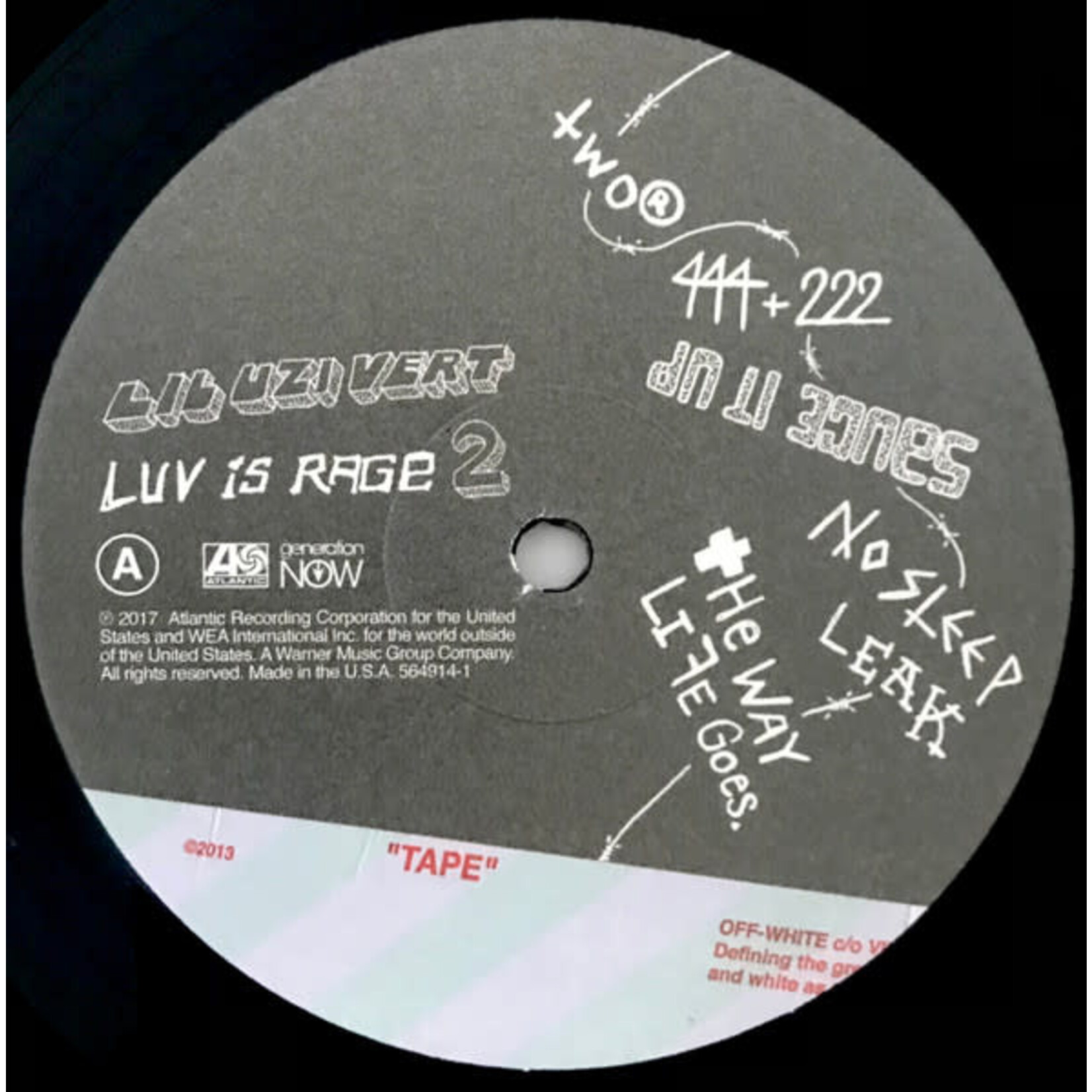 [Kollectibles] Lil Uzi Vert: Luv is Rage 2 (2018, USA, EX) [ATLANTIC]