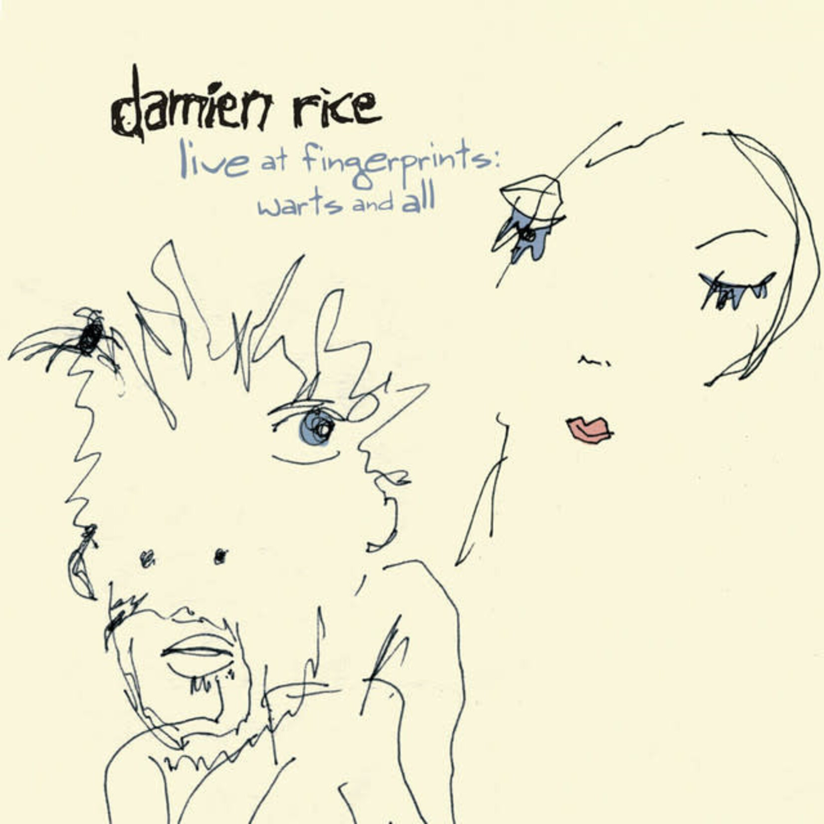 [Kollectibles] Rice, Damien: Live at Fingerprints: Warts and All (2012, USA, EX) [HEFFA]