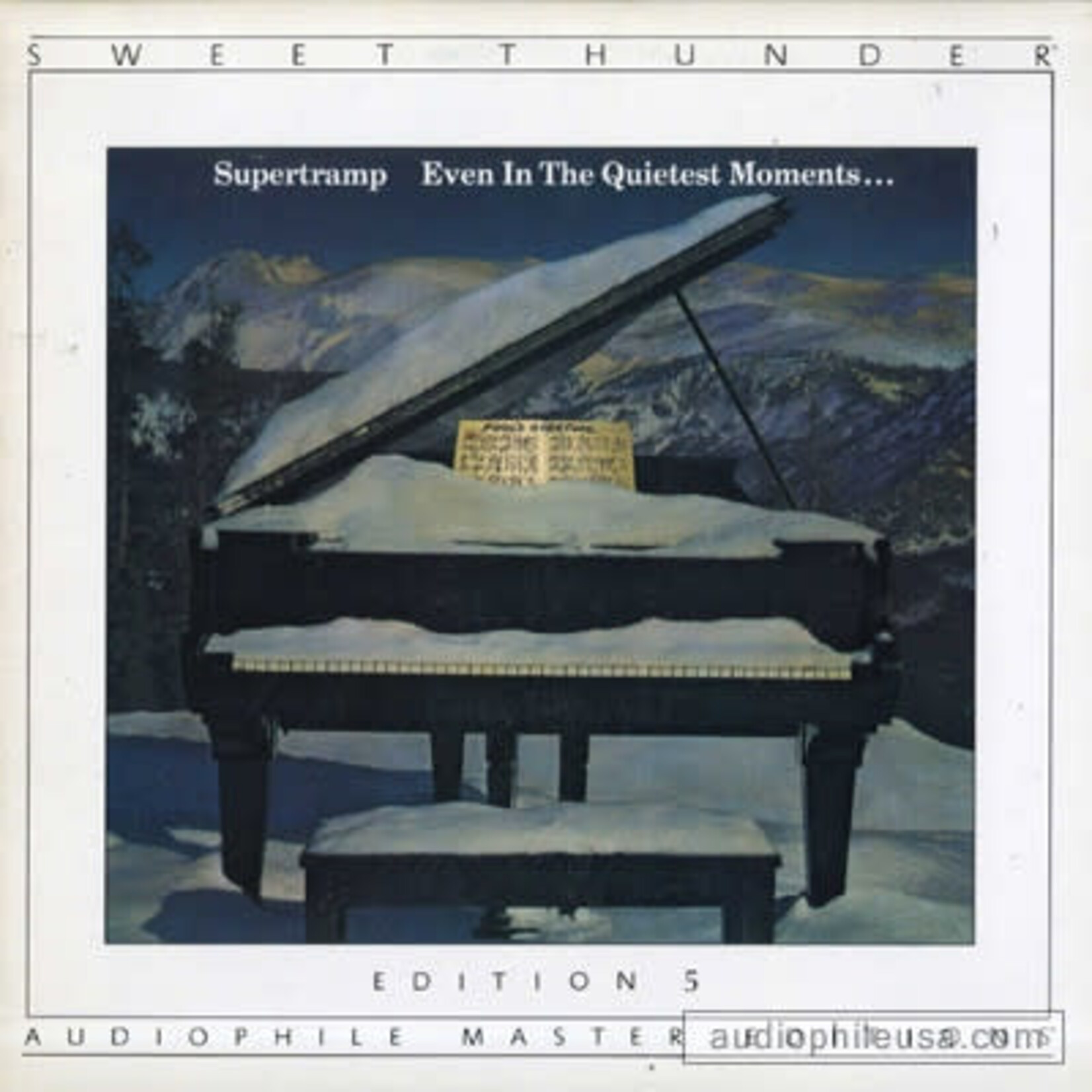 [Kollectible Vinyl] Supertramp: Even In The Quietest Moments (1982, USA, Audiophile Press, VG+)