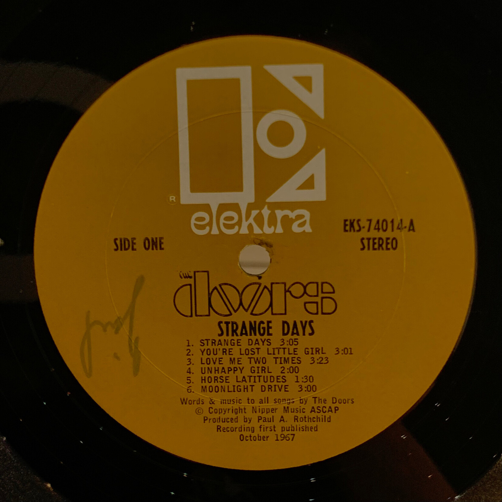 [Kollectibles] Doors: Strange Days (1967, USA, VG) [ELEKTRA]