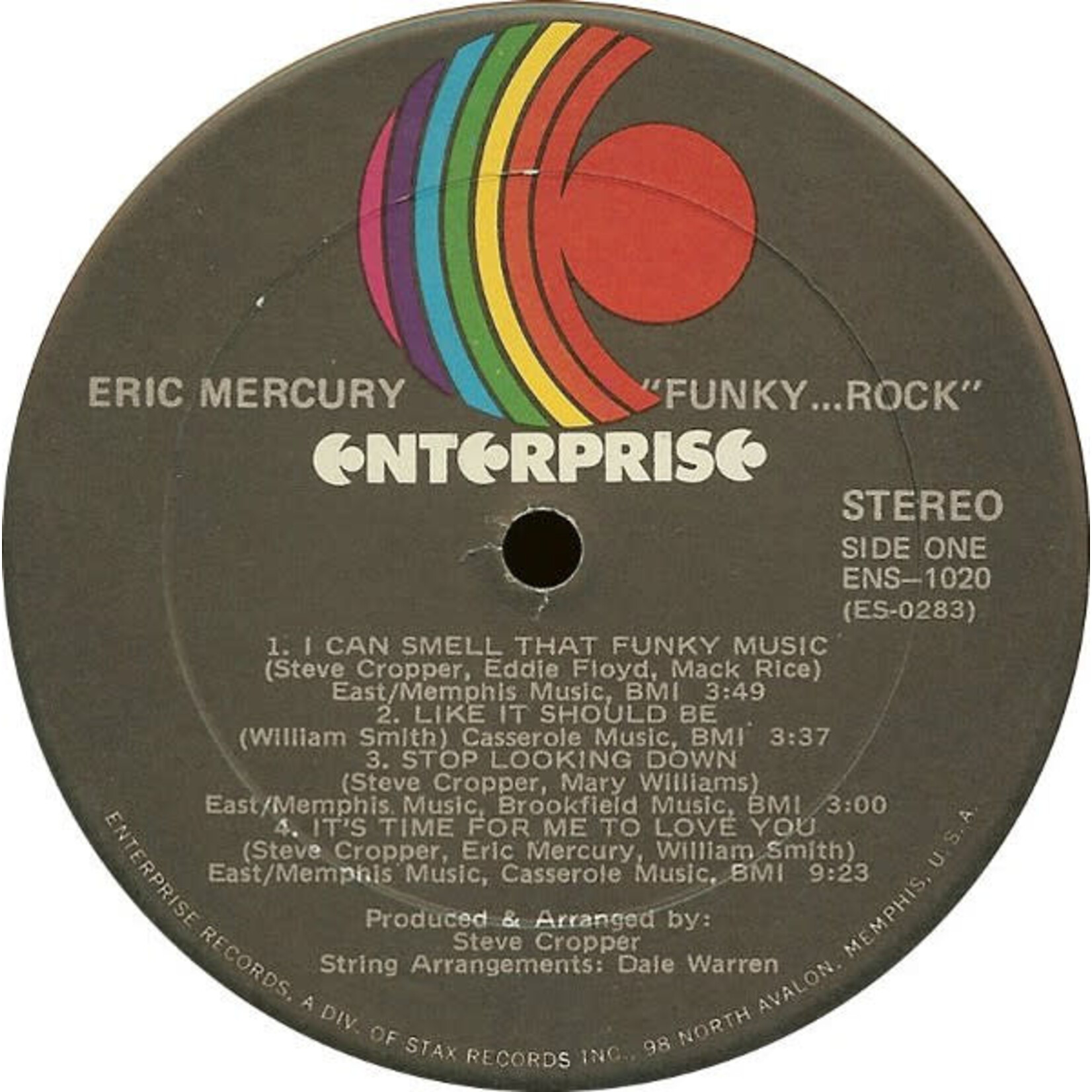 MERCURY, ERIC: FUNKY SOUNDS NURTURED IN THE FERTILE SOIL OF MEMPHIS THAT SMELL OF ROCK [VINTAGE]