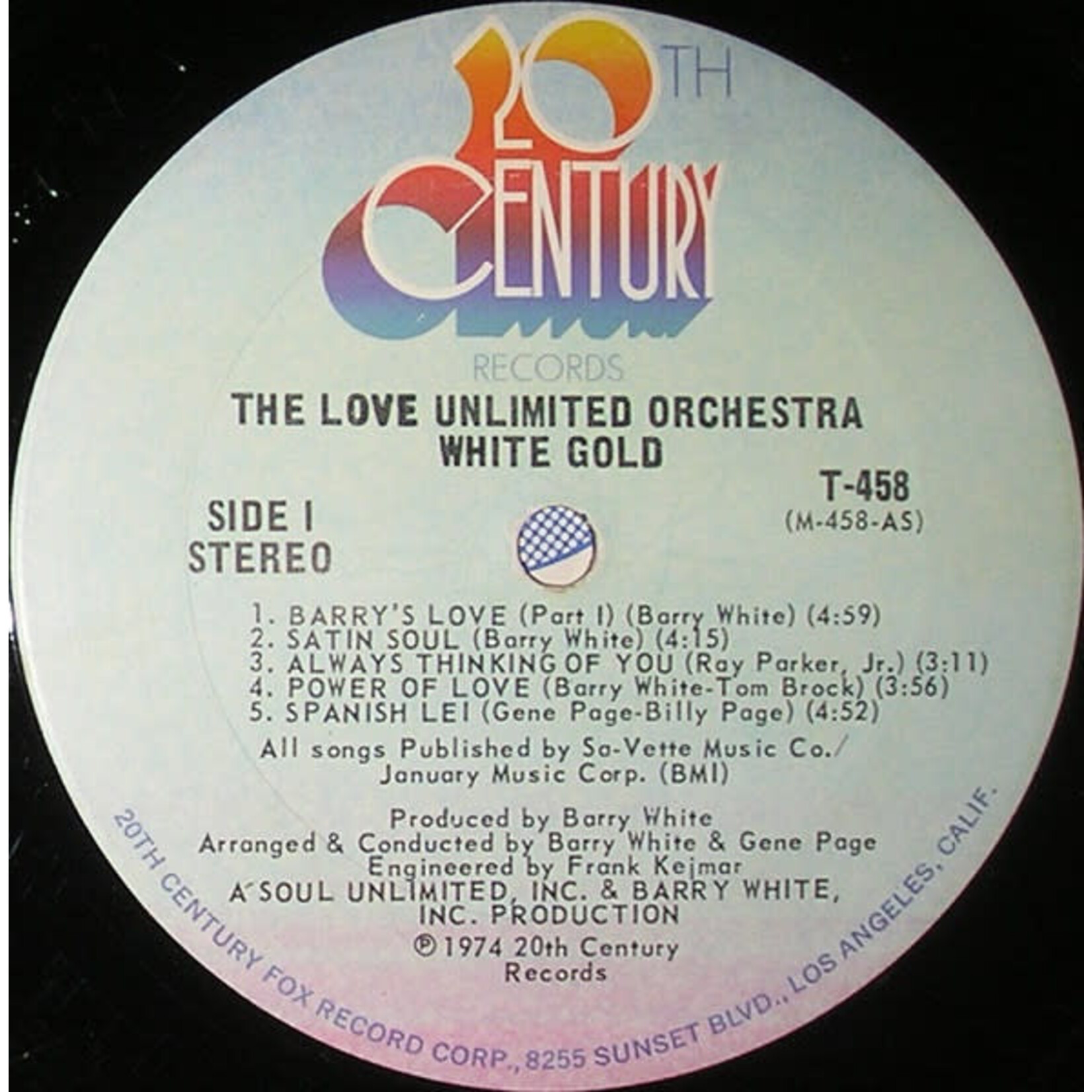 Love Unlimited: White Gold [VINTAGE]