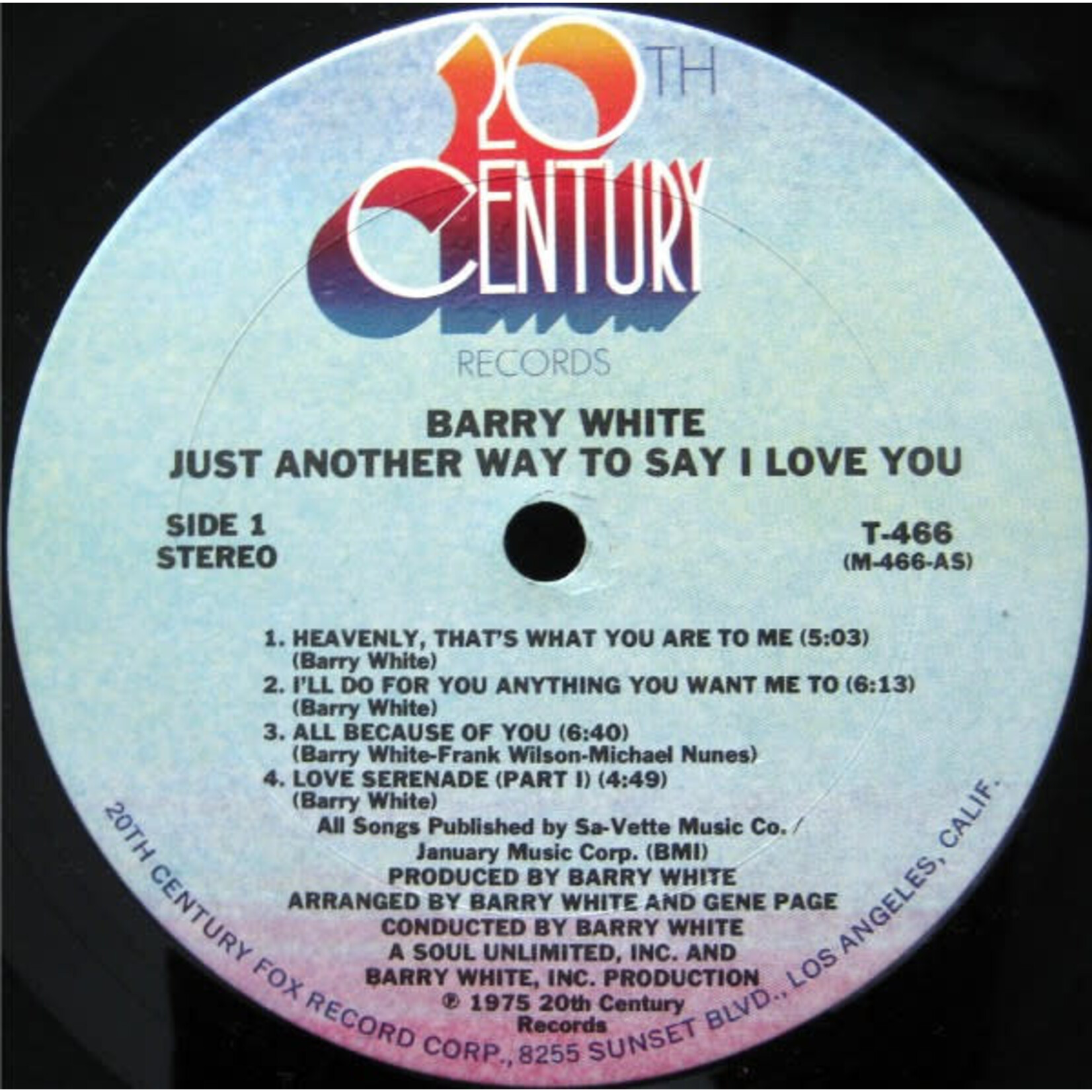 White, Barry: Just Another Way to Say I Love You [VINTAGE]