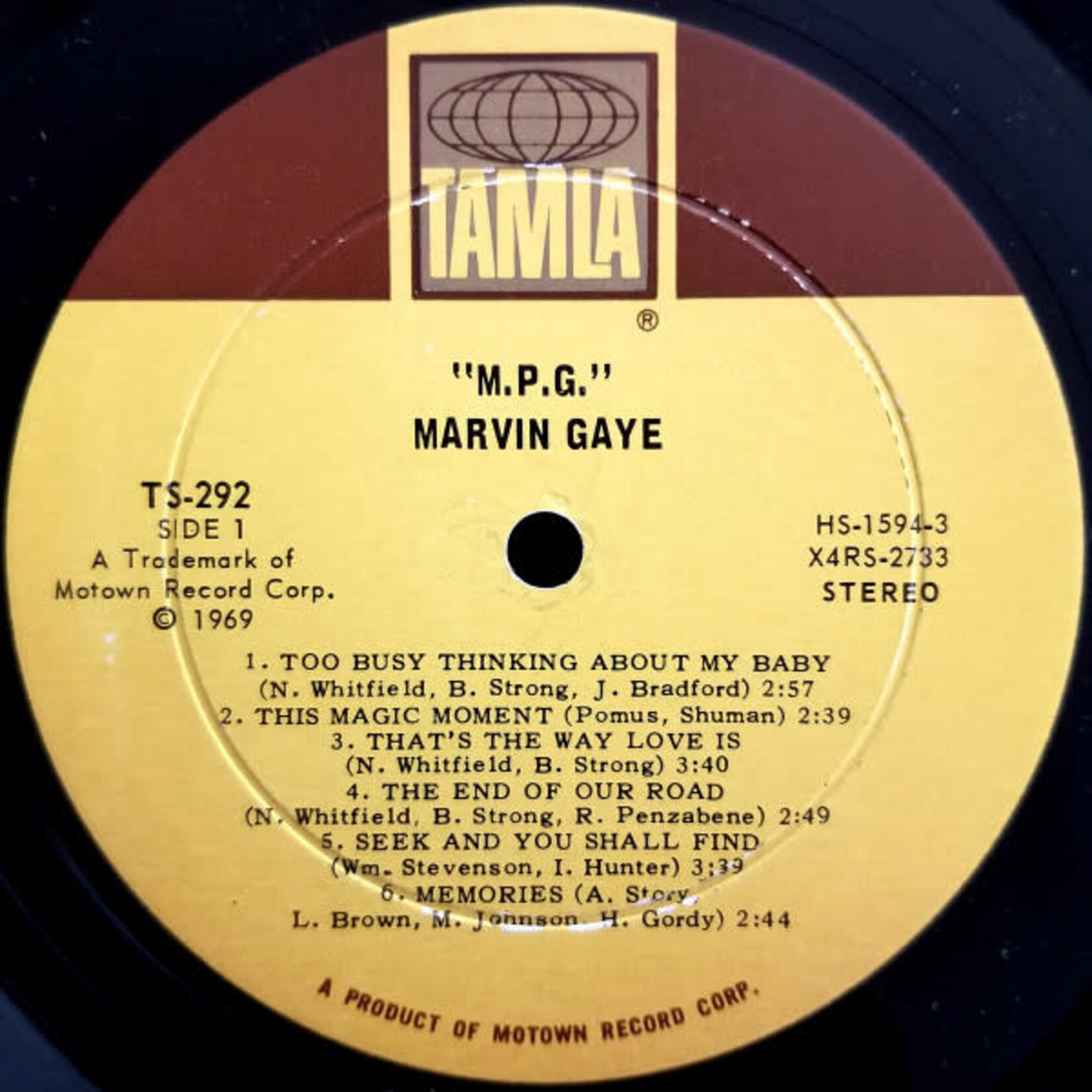 Gaye, Marvin: M.P.G [VINTAGE]