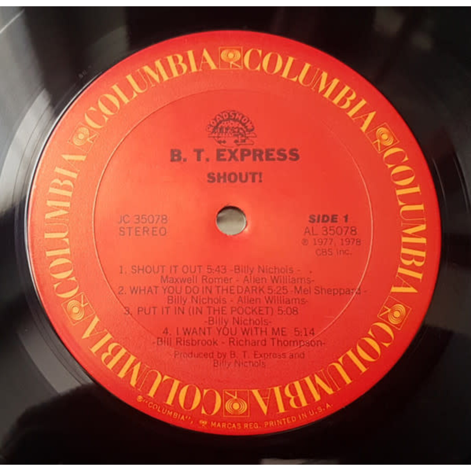 B.T. EXPRESS: SHOUT IT OUT