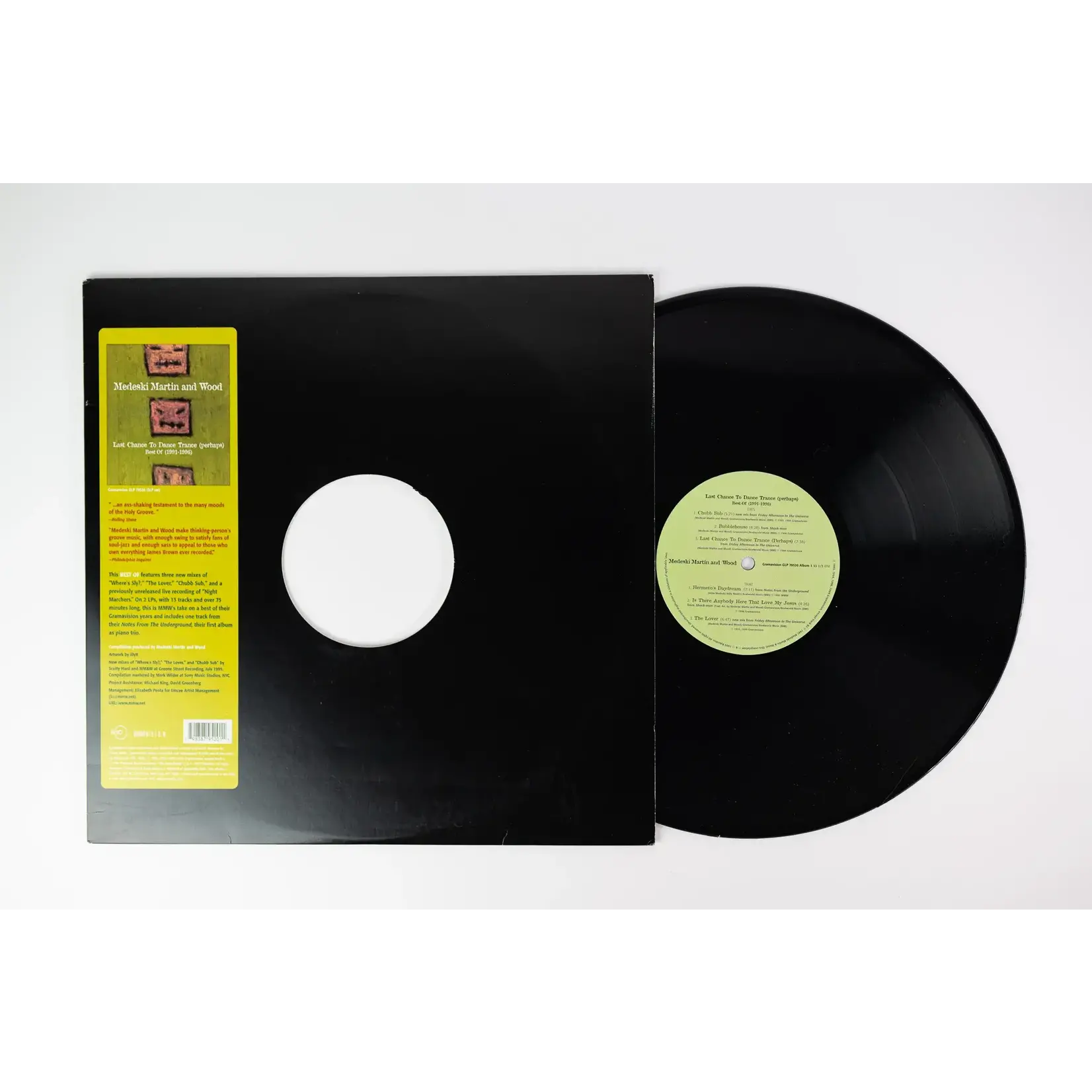 [Kollectibles] Medeski, Martin & Wood: Last Chance To Dance Trance (perhaps)Best of (1991-1996)(1999, USA, 2LP, VG+)[GRAMAVISION]