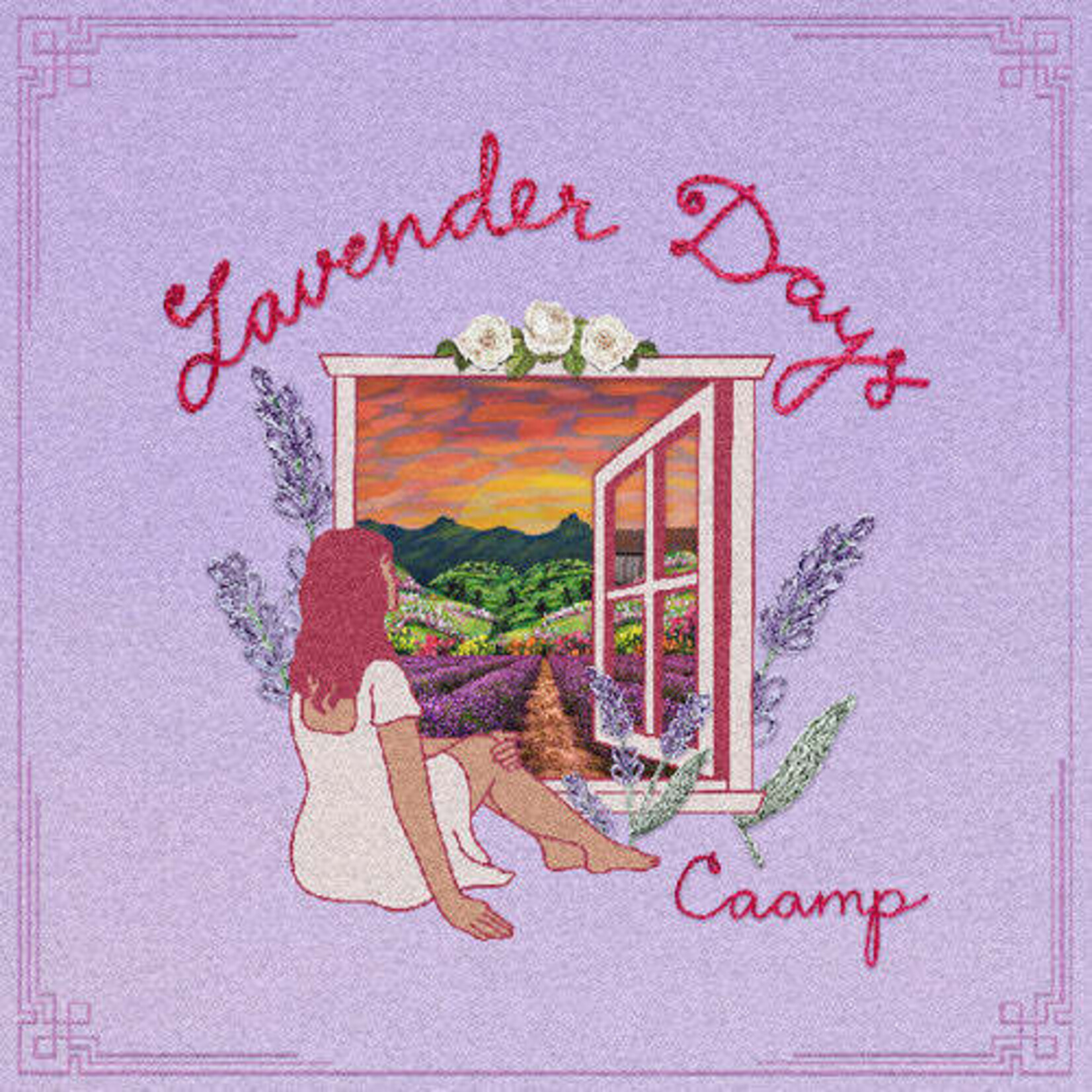 [New Vinyl] Caamp: Lavender Days (Opaque Baby Pink Vinyl) [MOM+POP]