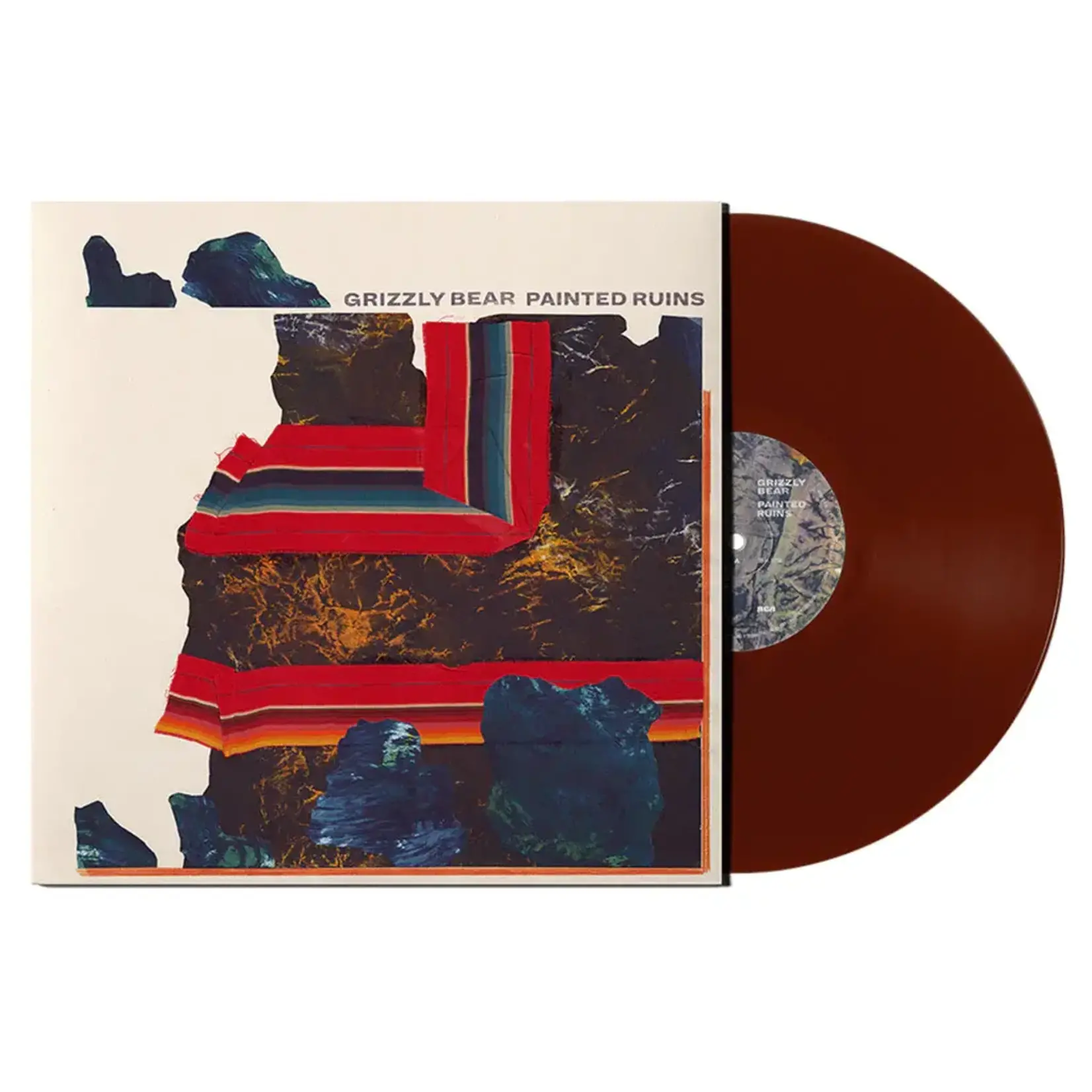 [New] Grizzly Bear: Painted Ruins (Oxblood Vinyl) [WARP RECORDS]
