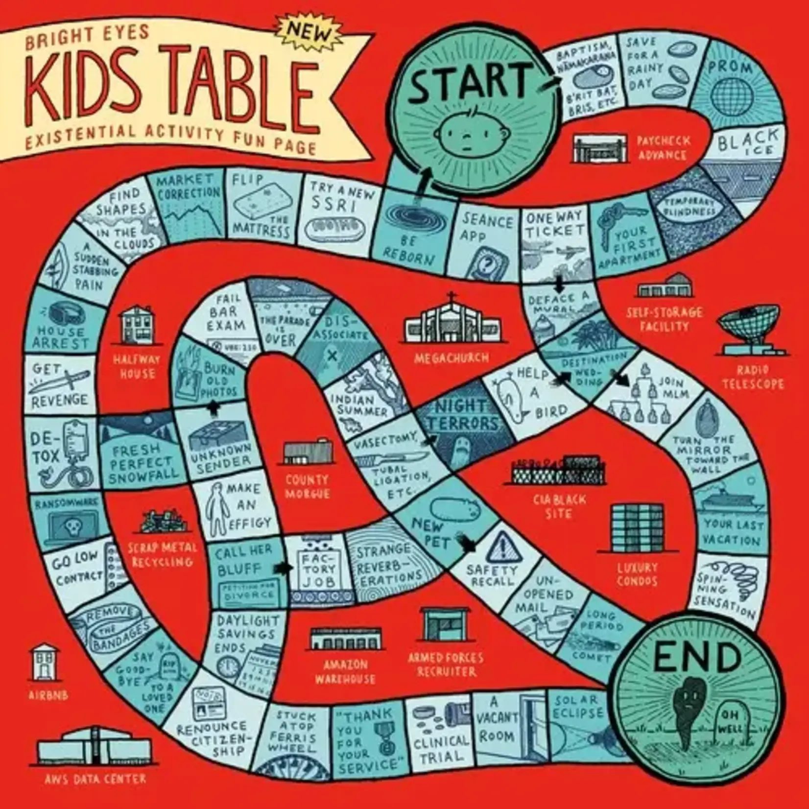 [New] Bright Eyes: Kids Table (EP) [DEAD OCEANS]