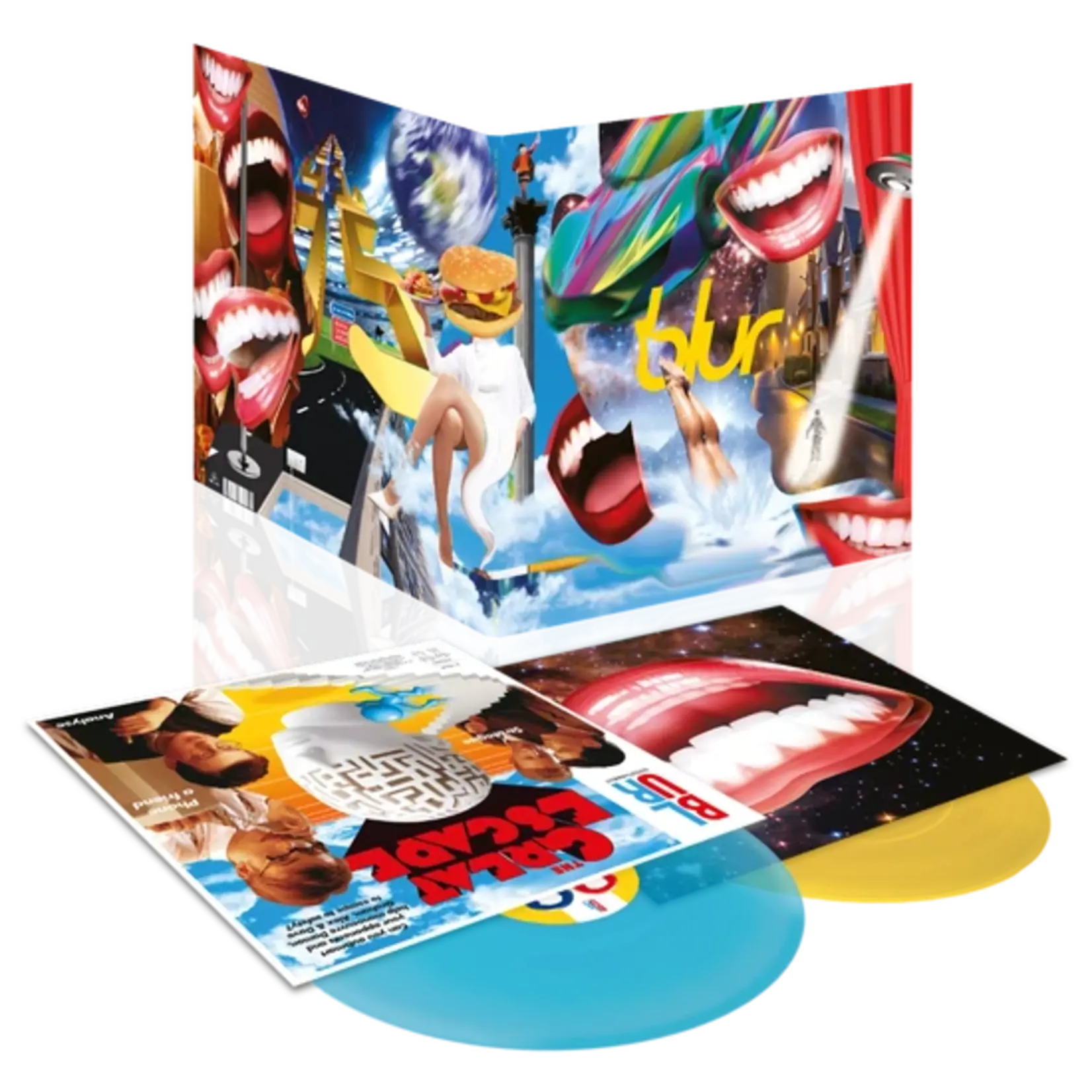 [New] Blur: The Great Escape (30Th Anniversary Edition, Yellow Disc And Blue Disc Vinyl) [WARNER]