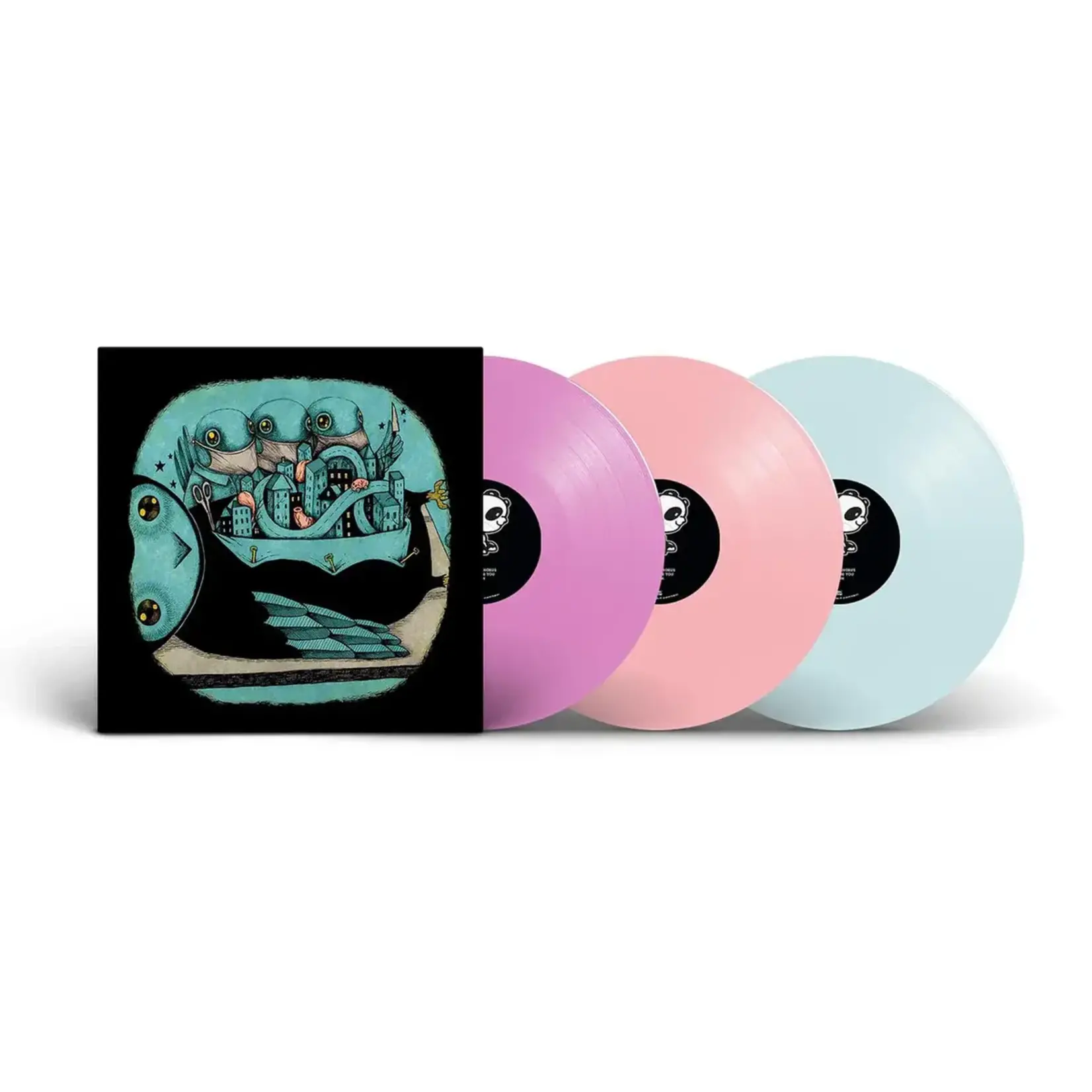 [New Vinyl] My Morning Jacket: Z (3LP, 20th Anniversary Edition, Pastel Pink, Coral and Ice Blue Vinyl) [ATO]