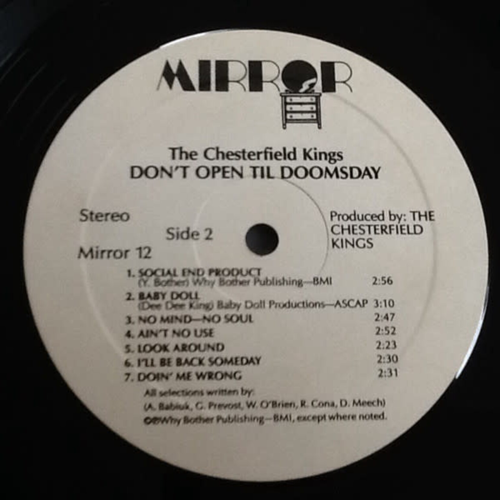 Chesterfield Kings: Don't Open Til Doomsday [VINTAGE]