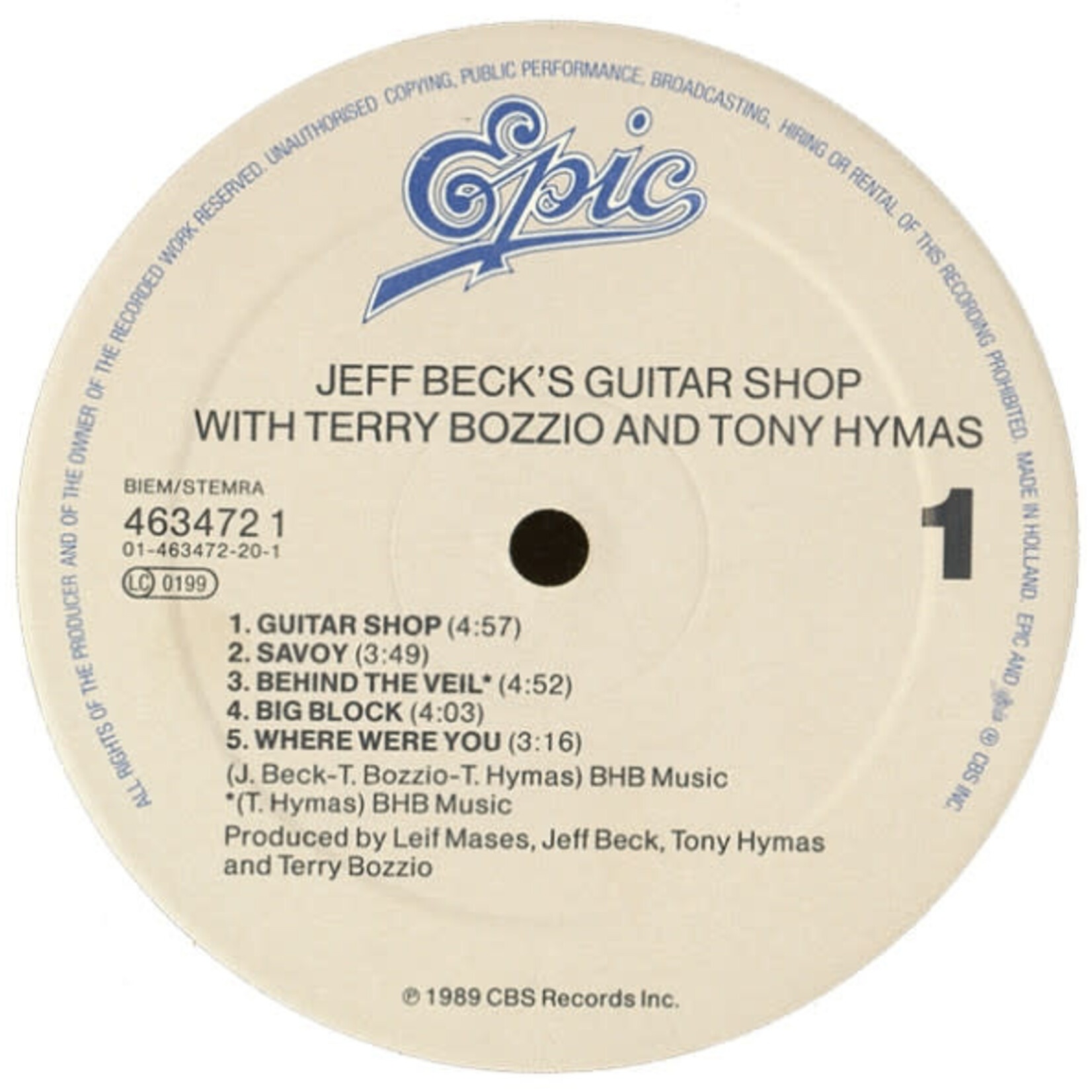 Beck, Jeff: Guitar Shop [VINTAGE]